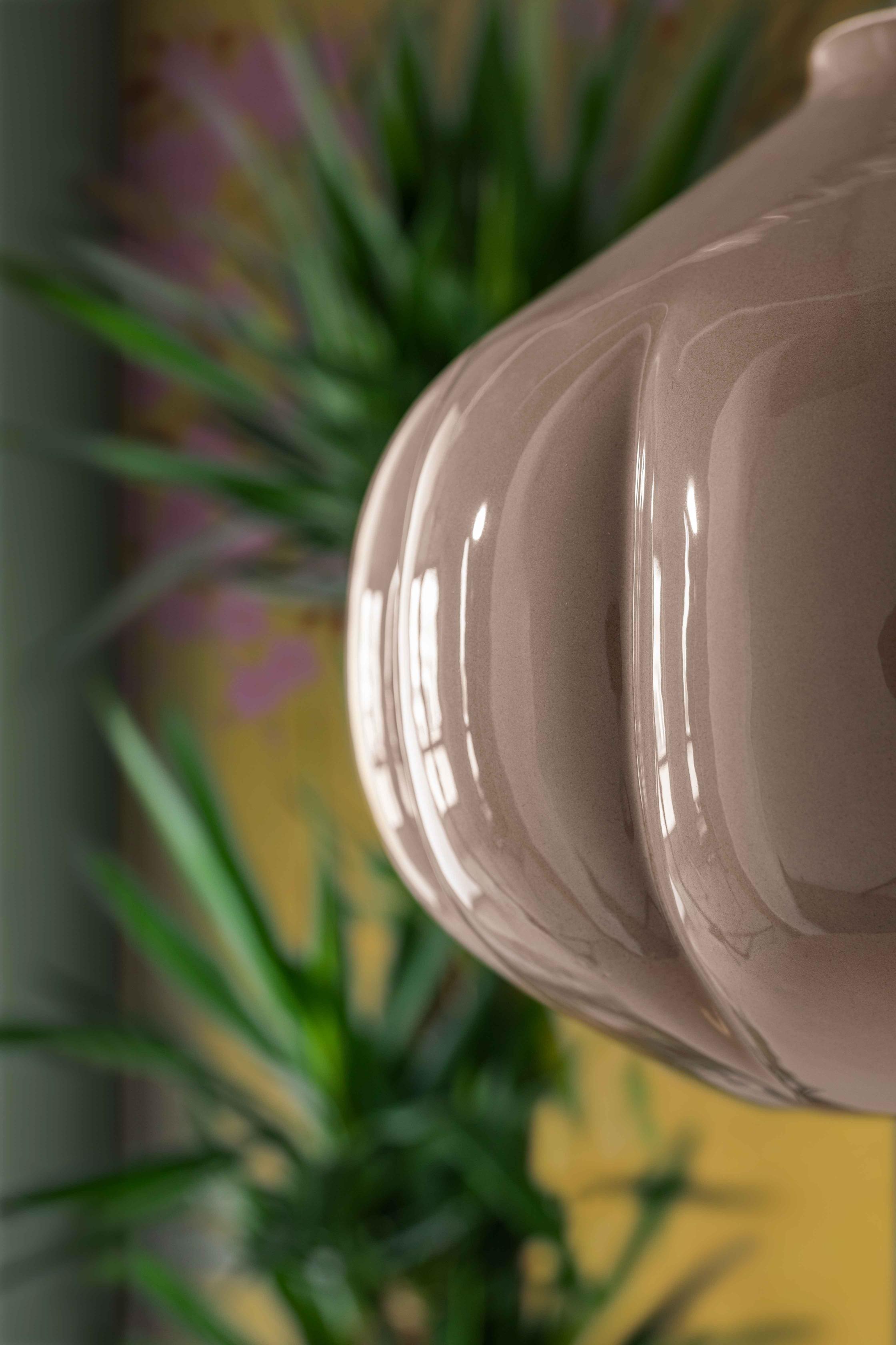 AFOXÉ orange ceramic pendant lamp