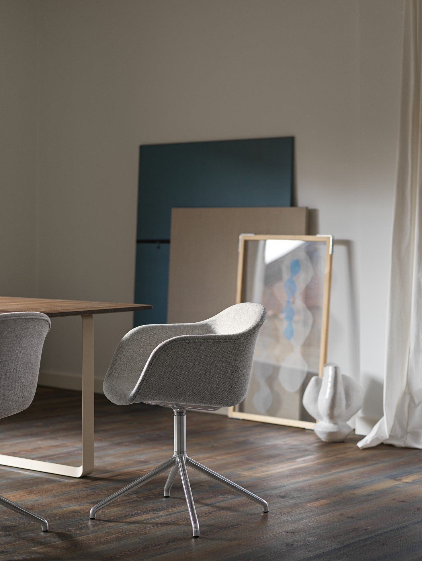 Personalized FIBER Armchair with Armrests