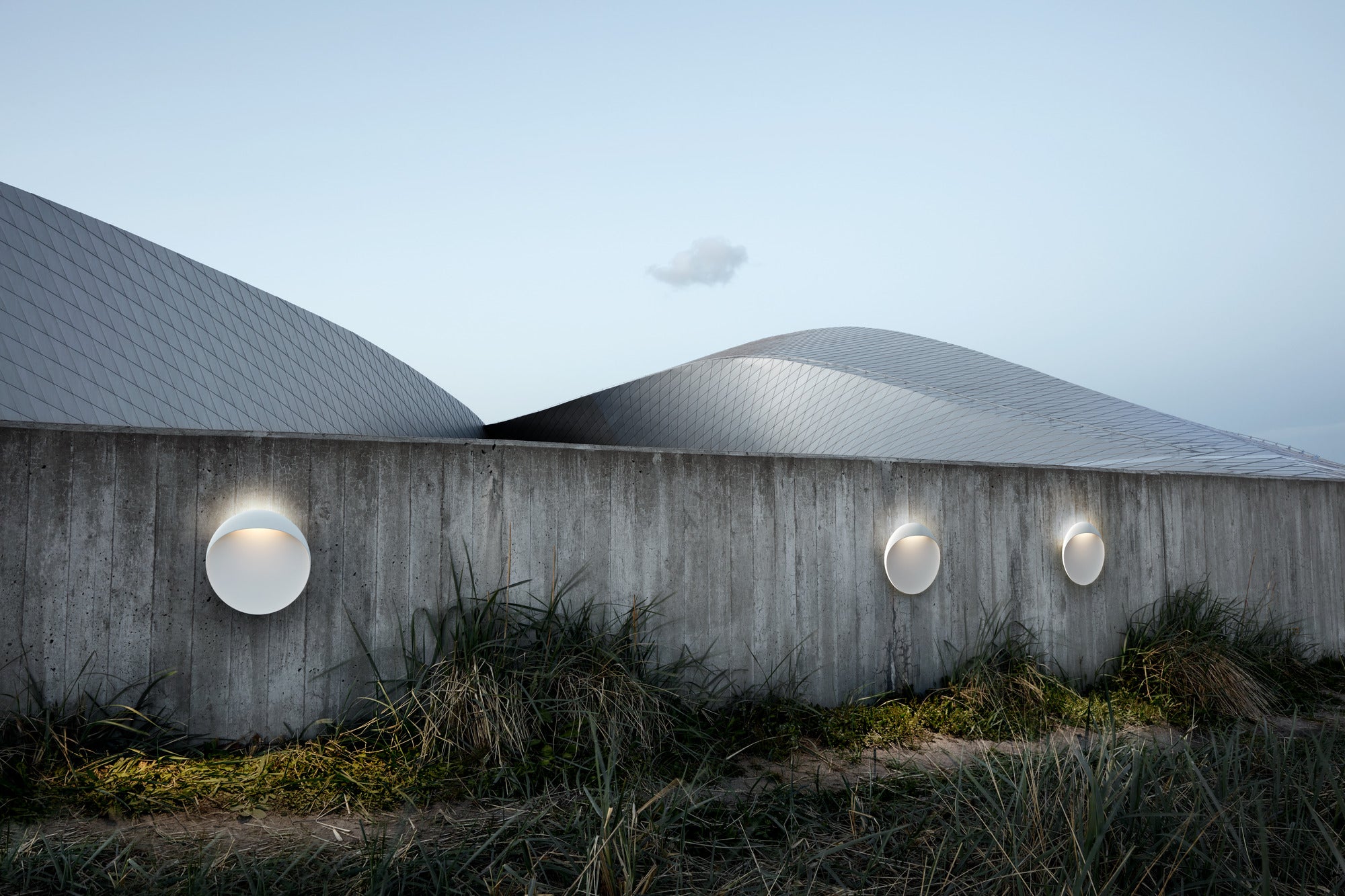 Wandleuchte FLINDT weiß