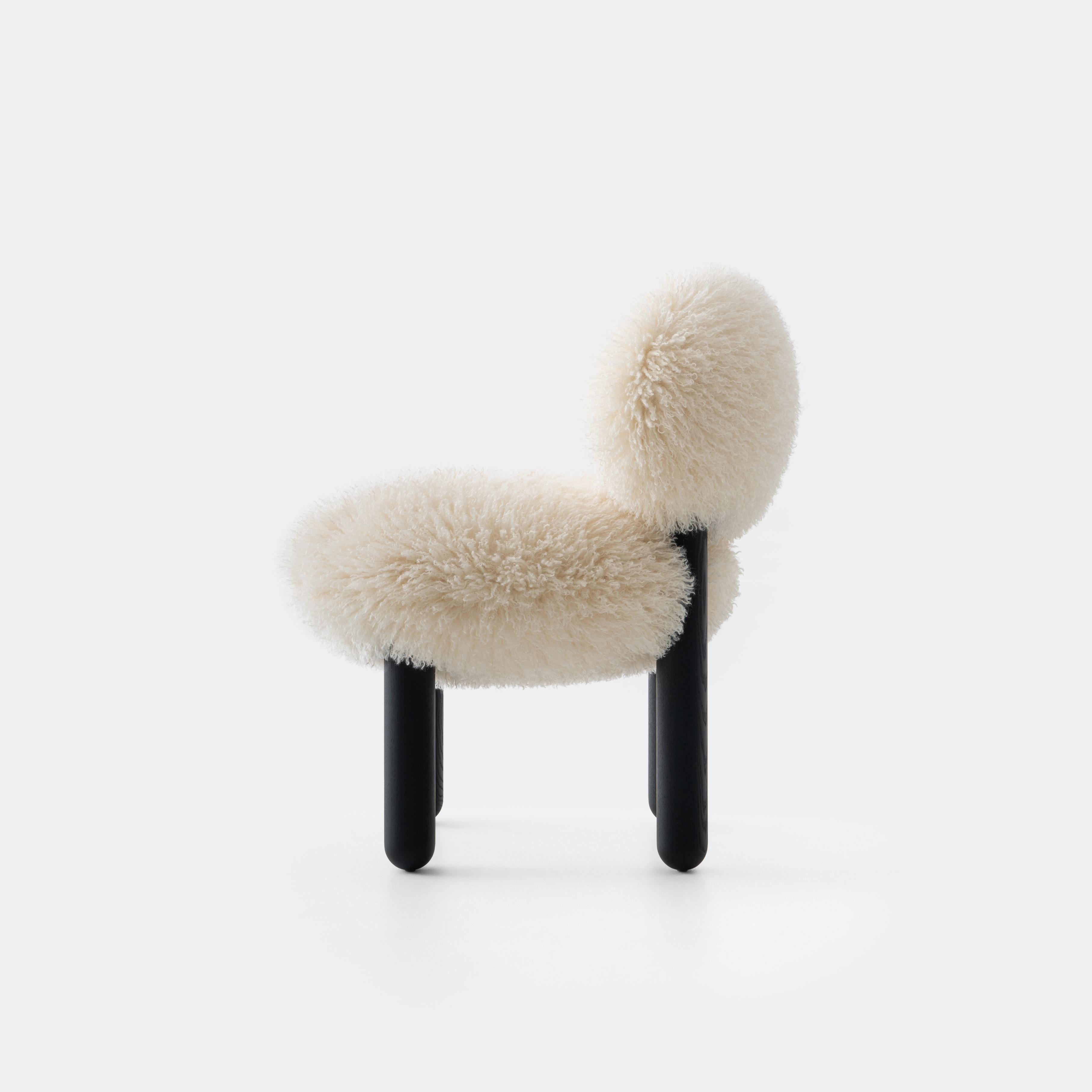Stuhl FLOCK CS2 - FLUFFY EDITION Kunstfell