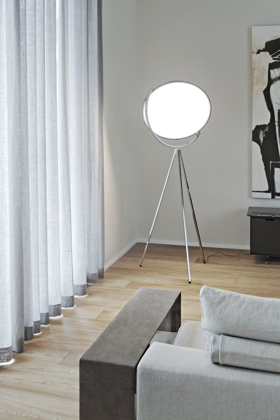 SUPERLOON White Floor Lamp