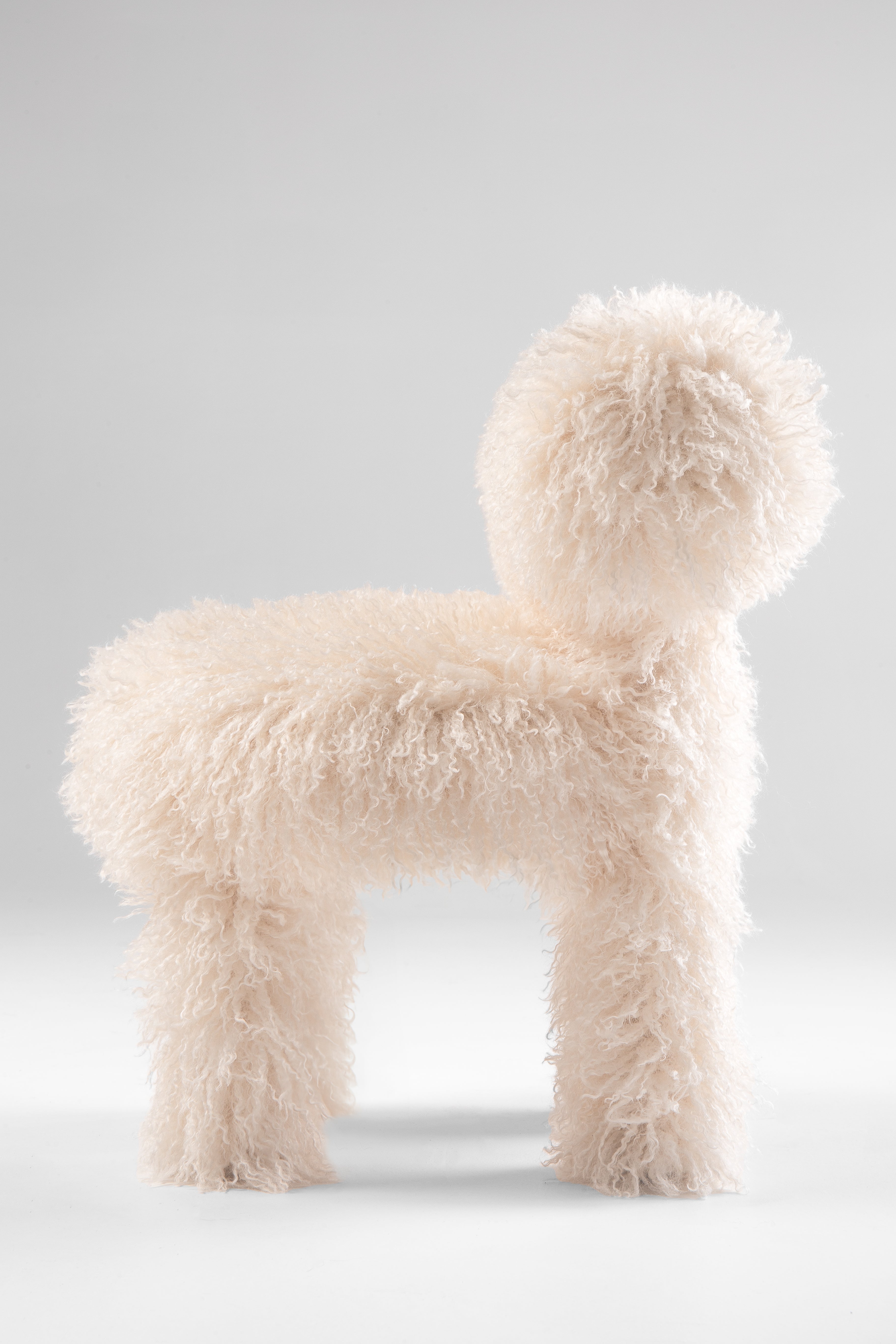 Kindersessel BABY GROPIUS CS1 - FLUFFY EDITION Kunstfell