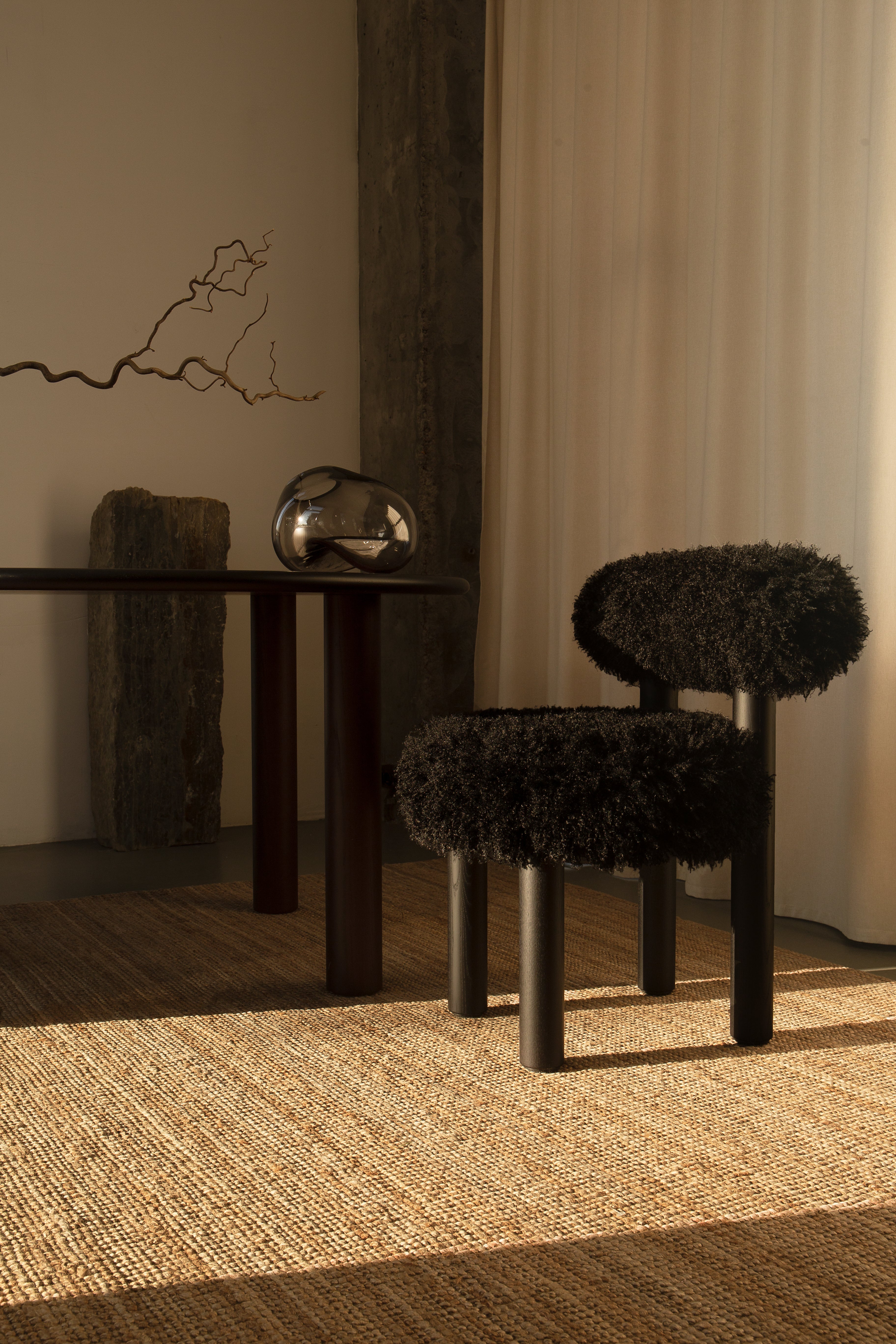 GROPIUS CS2 Chair - FLUFFY EDITION artificial fur