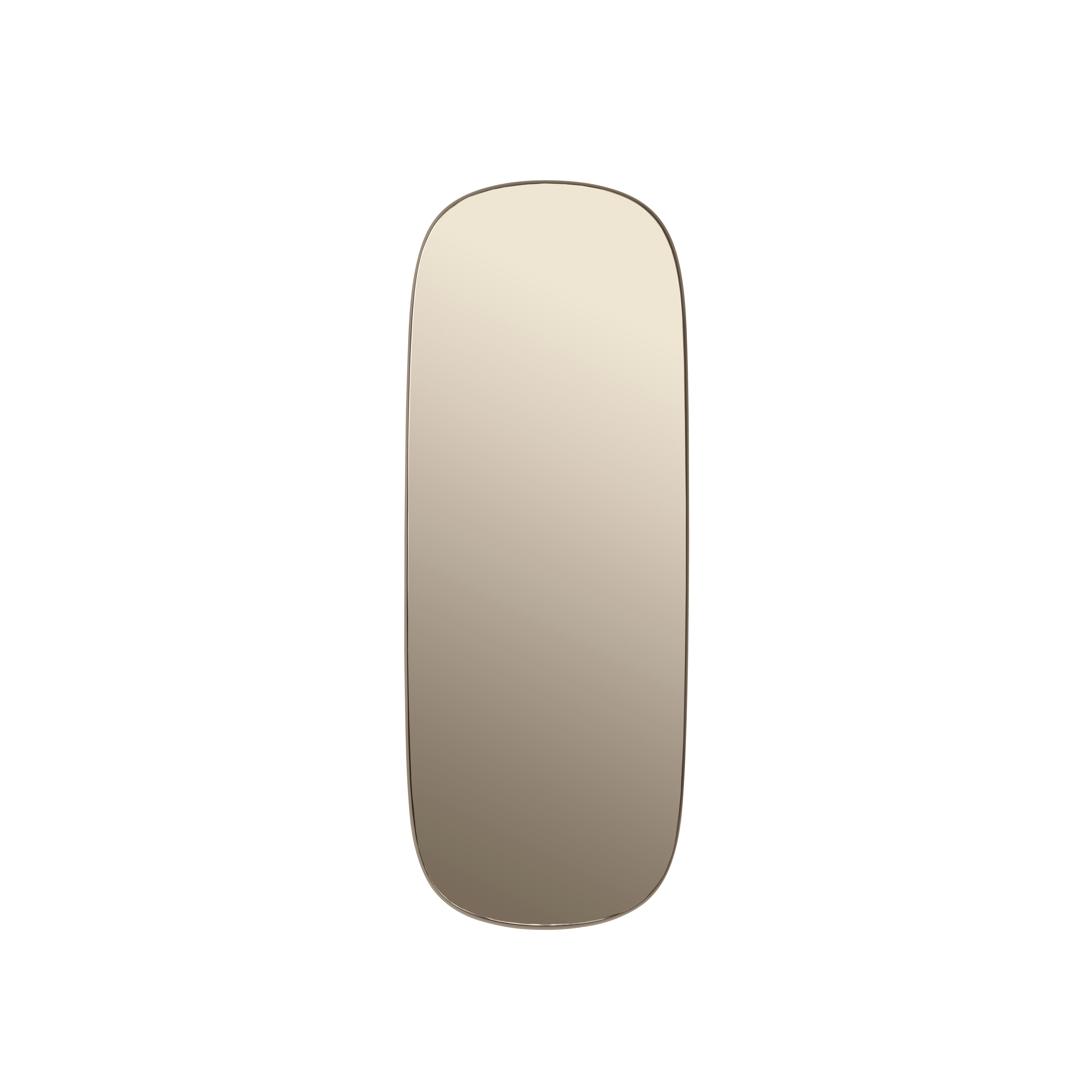 Lustro GERAHMT taupe