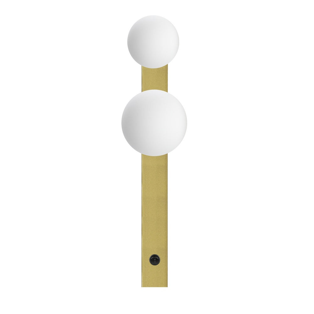 GIGI Two-Point Wall Lamp Brushed Brass