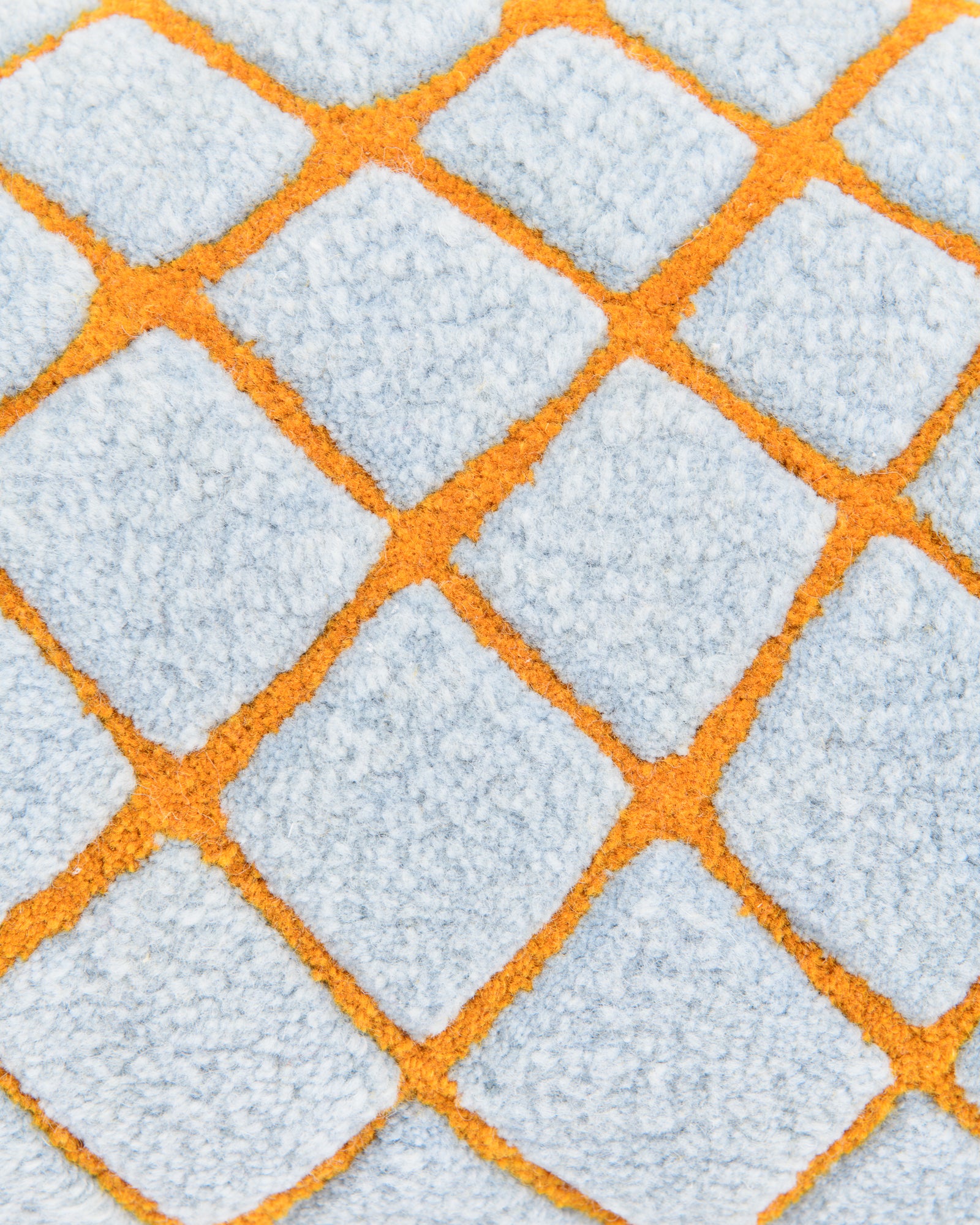 Dekokissen GRID SLIM blau