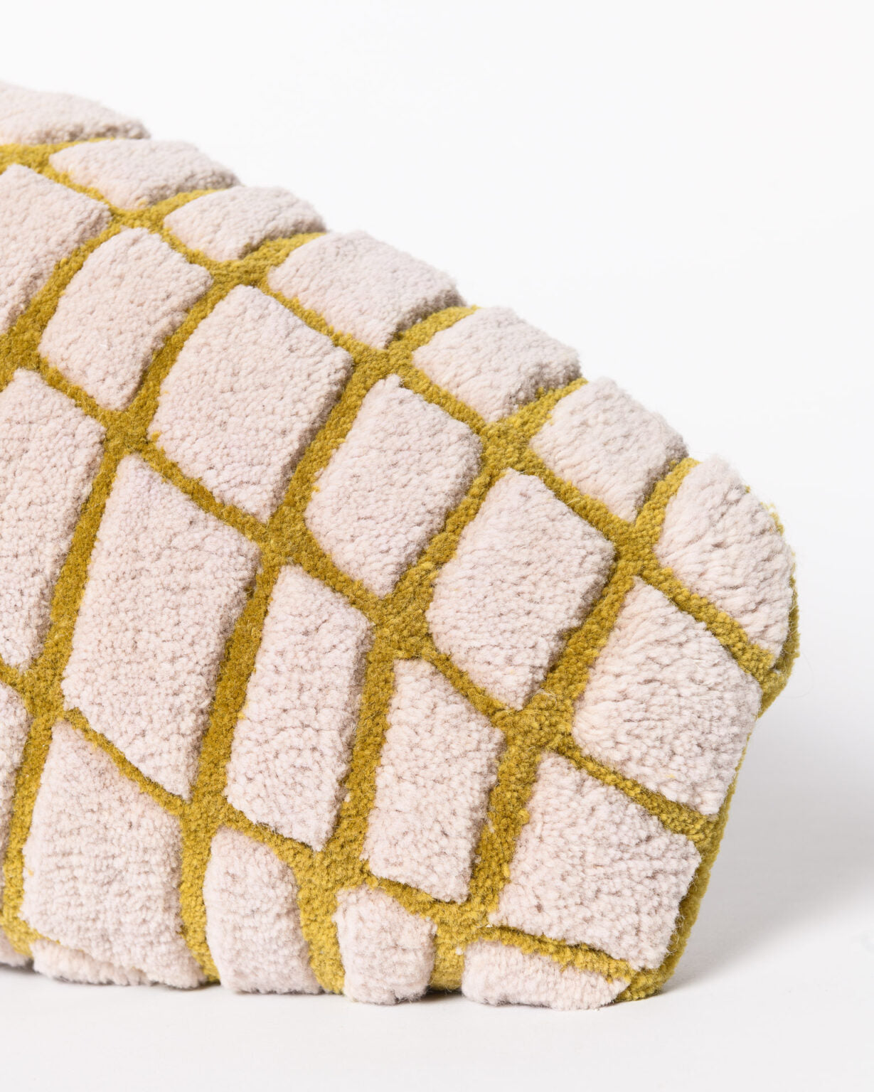 Dekokissen GRID SLIM beige