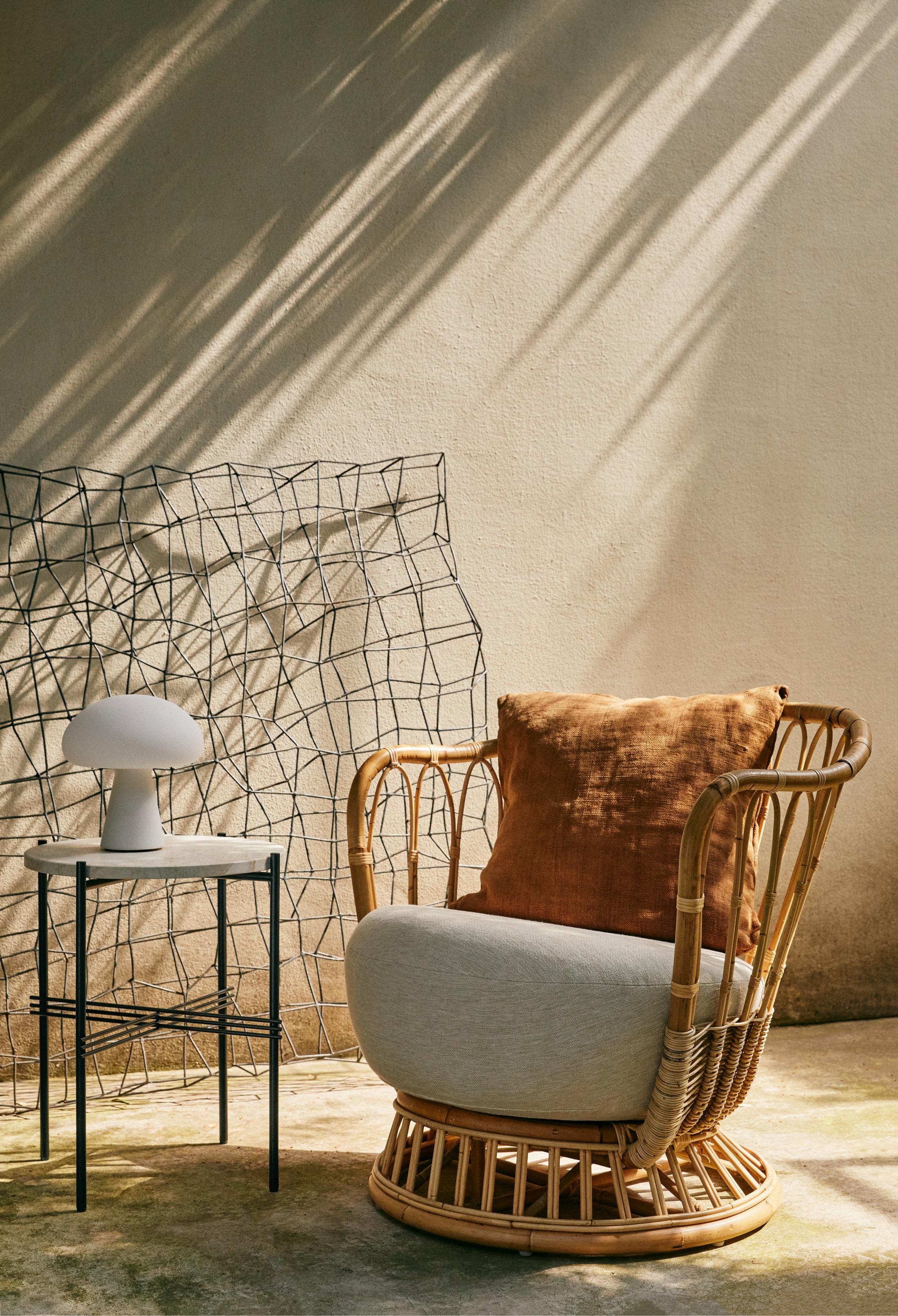 Tragbare Lampe OBELLO mattes Glas