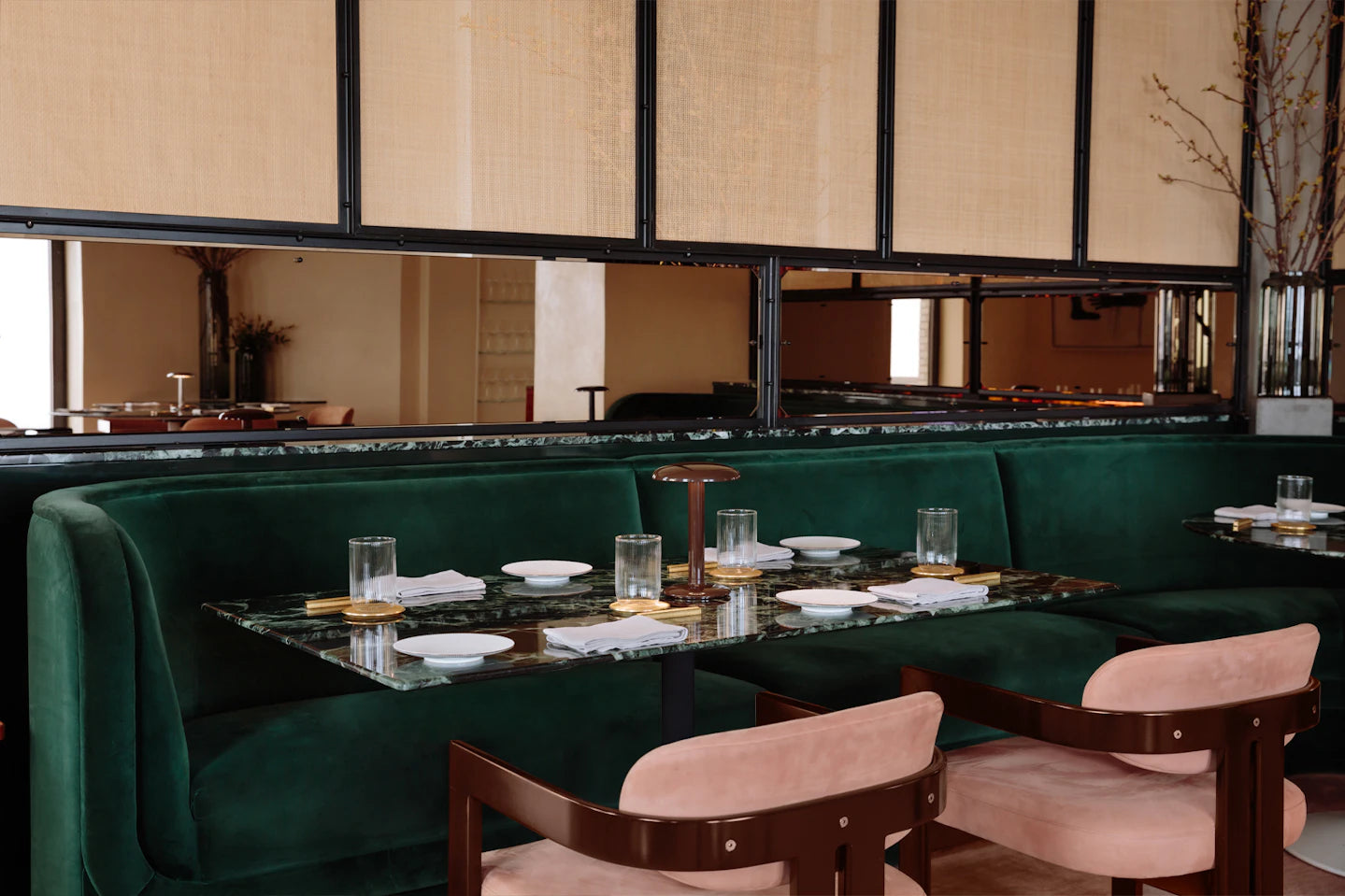 Tragbare Lampe GUSTAVE HOSPITALITY braun