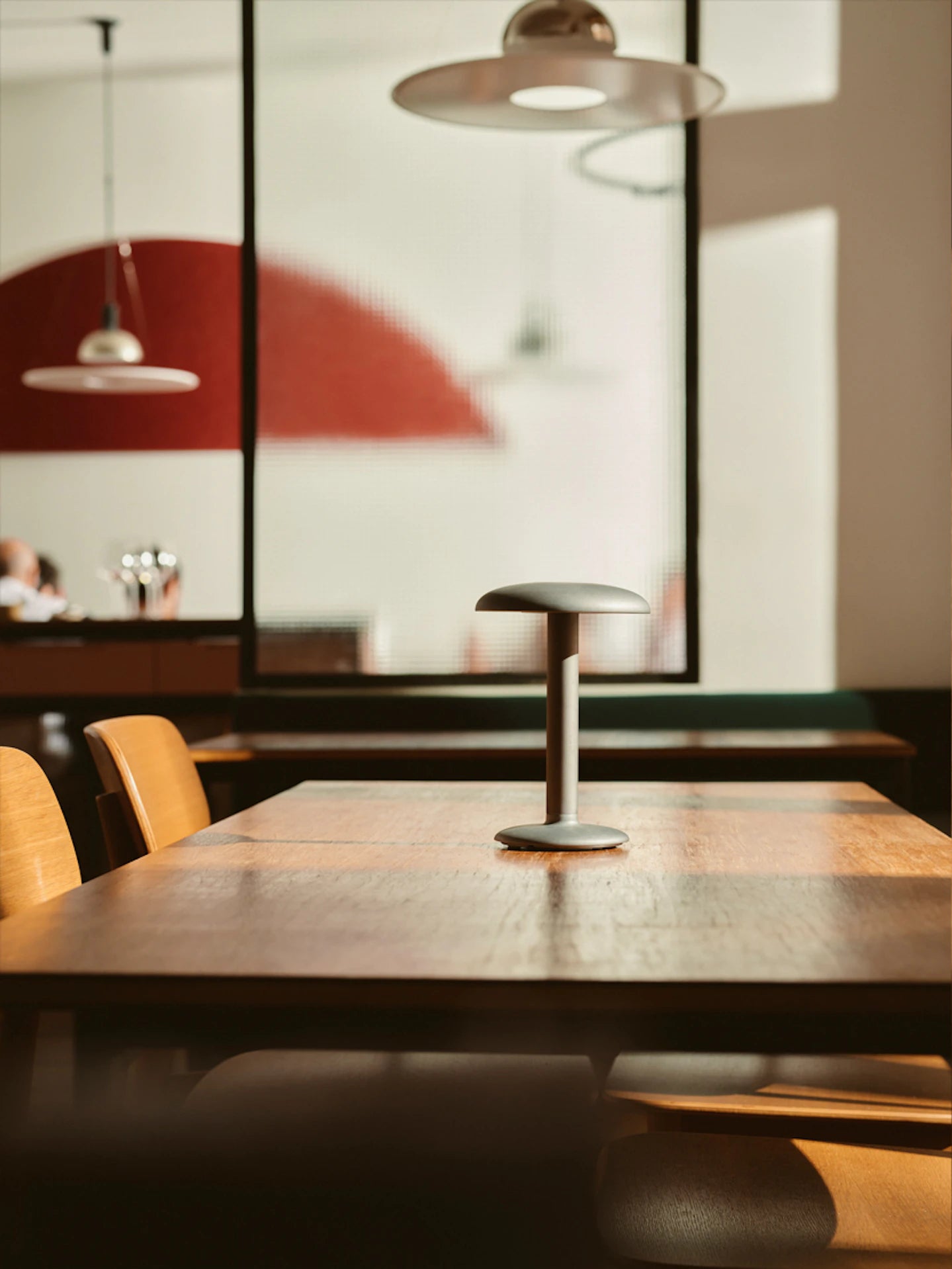 Tragbare Lampe GUSTAVE HOSPITALITY hellgrau