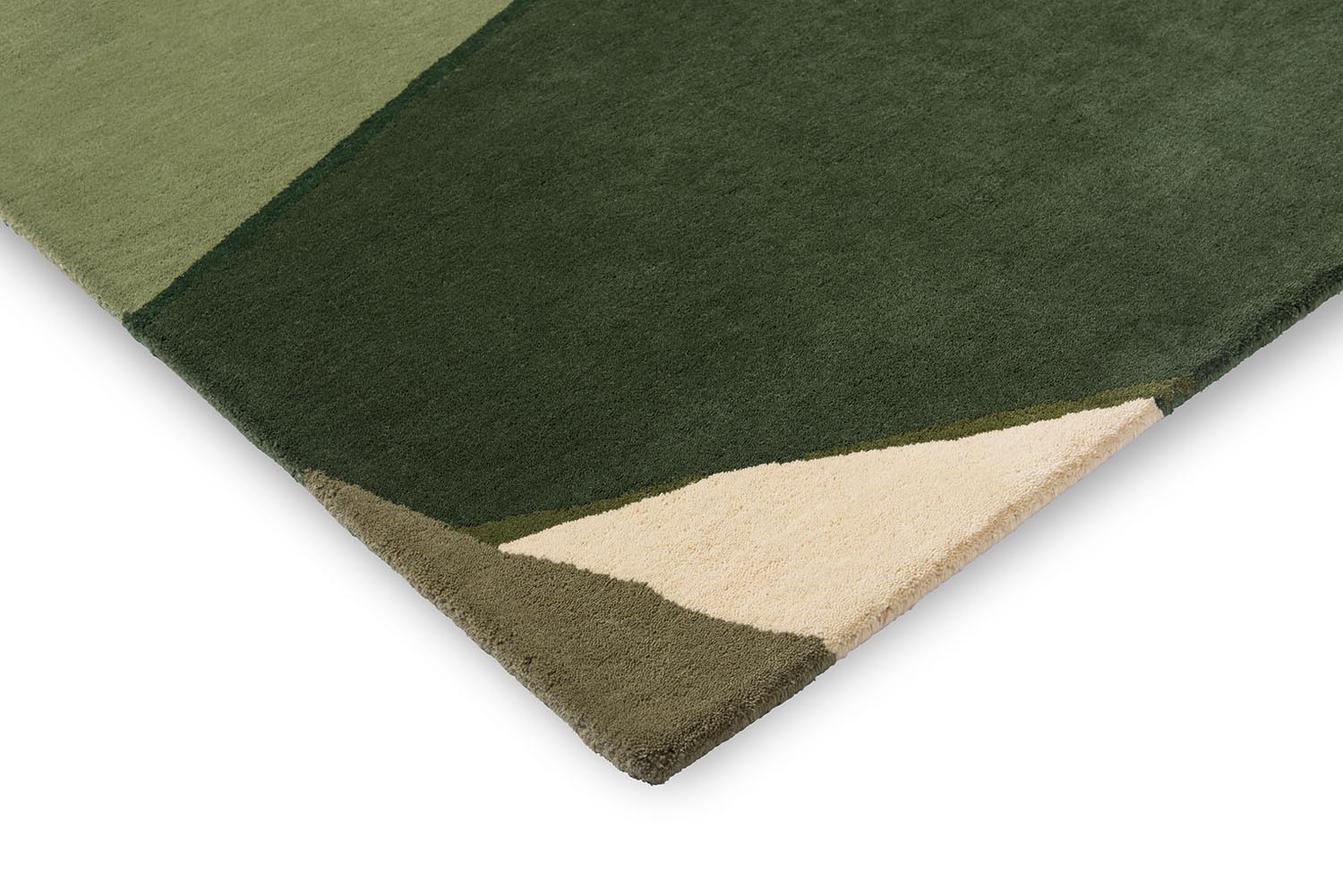 Teppich SUMI REFLECT FERN PISTACHIO beige-grün [Klaudia] [Amelia spr]