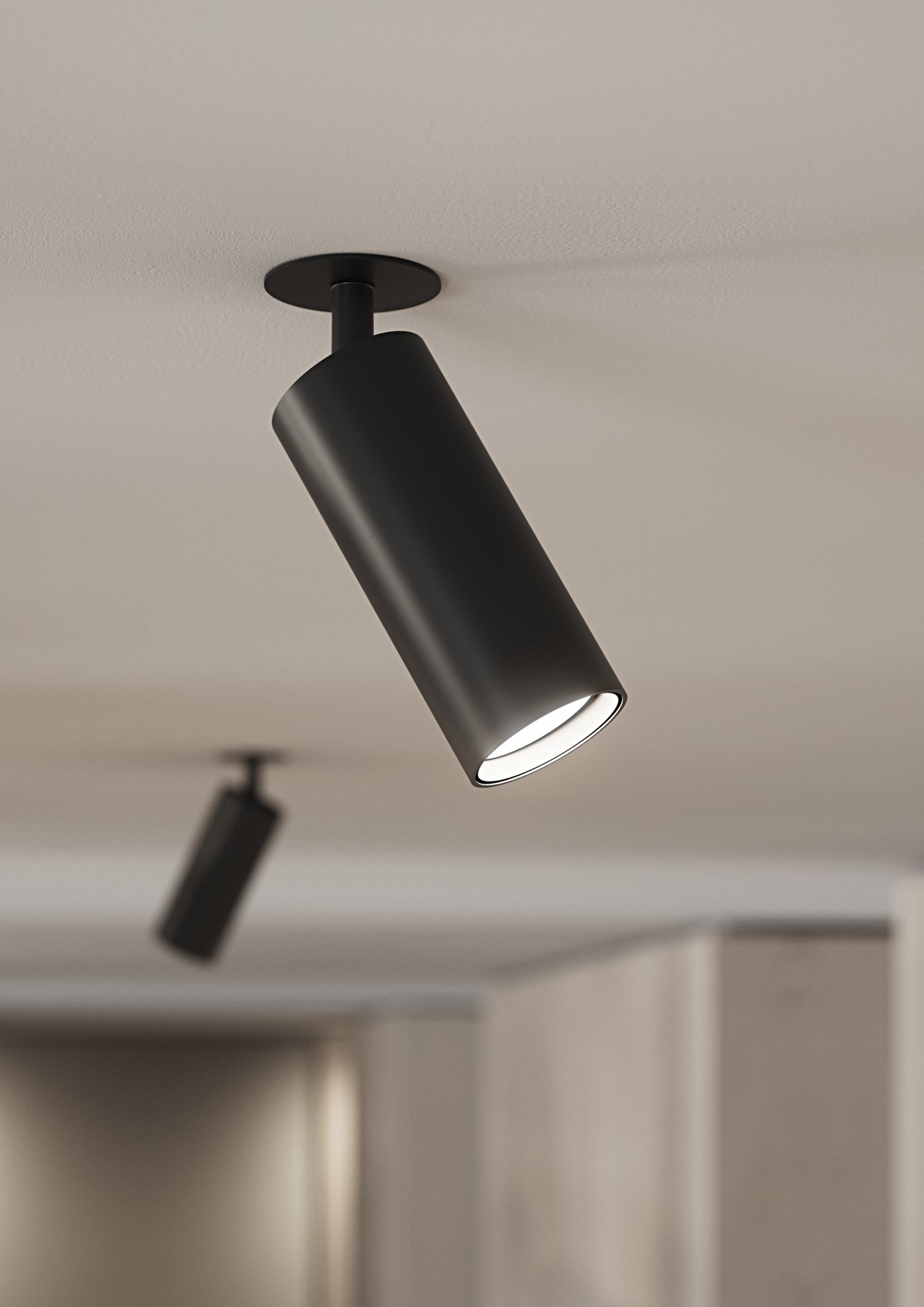 Reflektor LP 051 SURFACE czarny