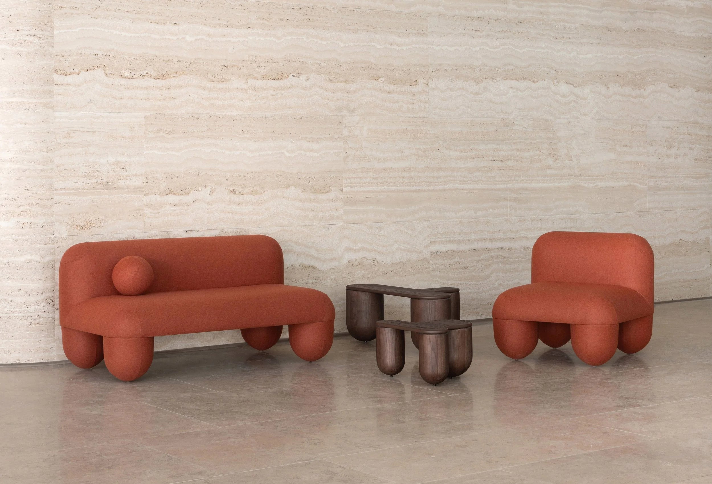 Sessel HELLO LOW gepolstert