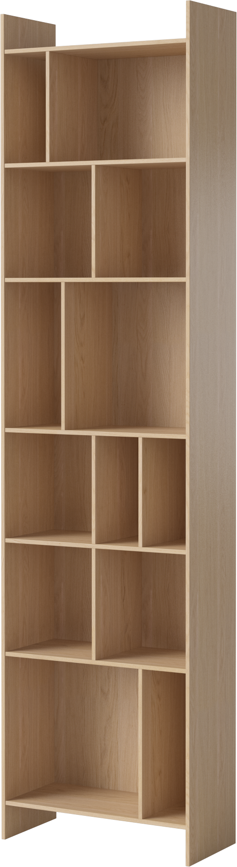 Hausbuch Rack gebleichtes Furnier