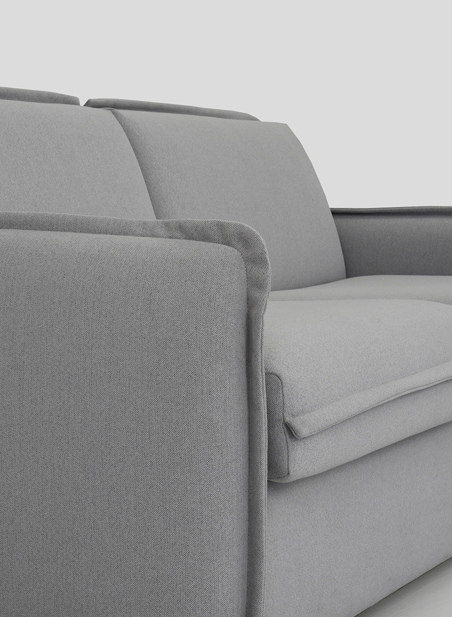 Sofa 2-sitzig mit Schlaffunktion IVY, gepolstert