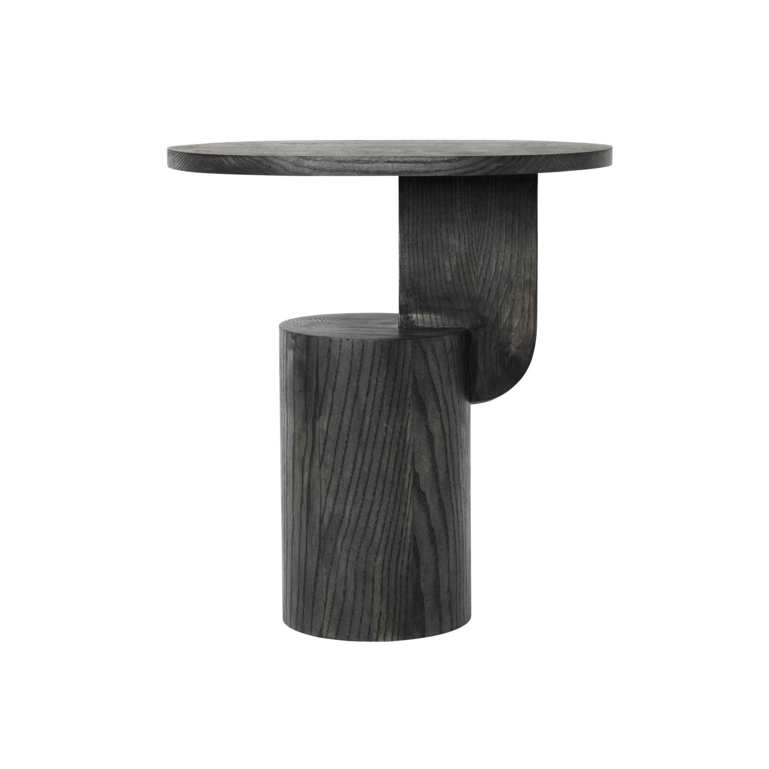 Side table Inspert black ash wood