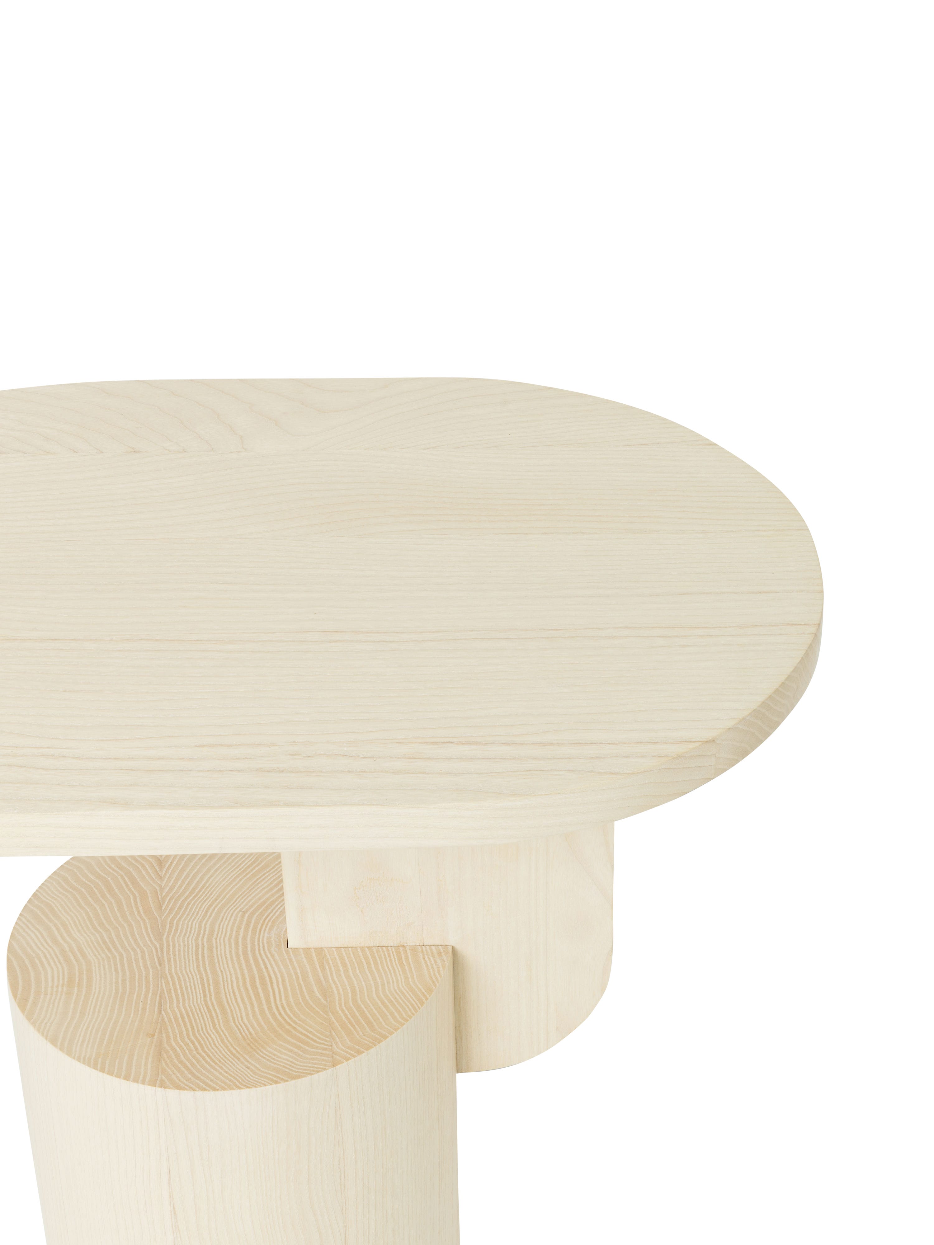 Side table Inspert ash wood