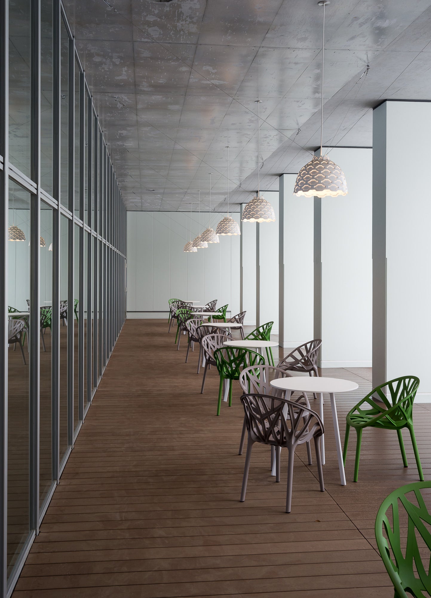 Pendelleuchte LC SHUTTERS weiß