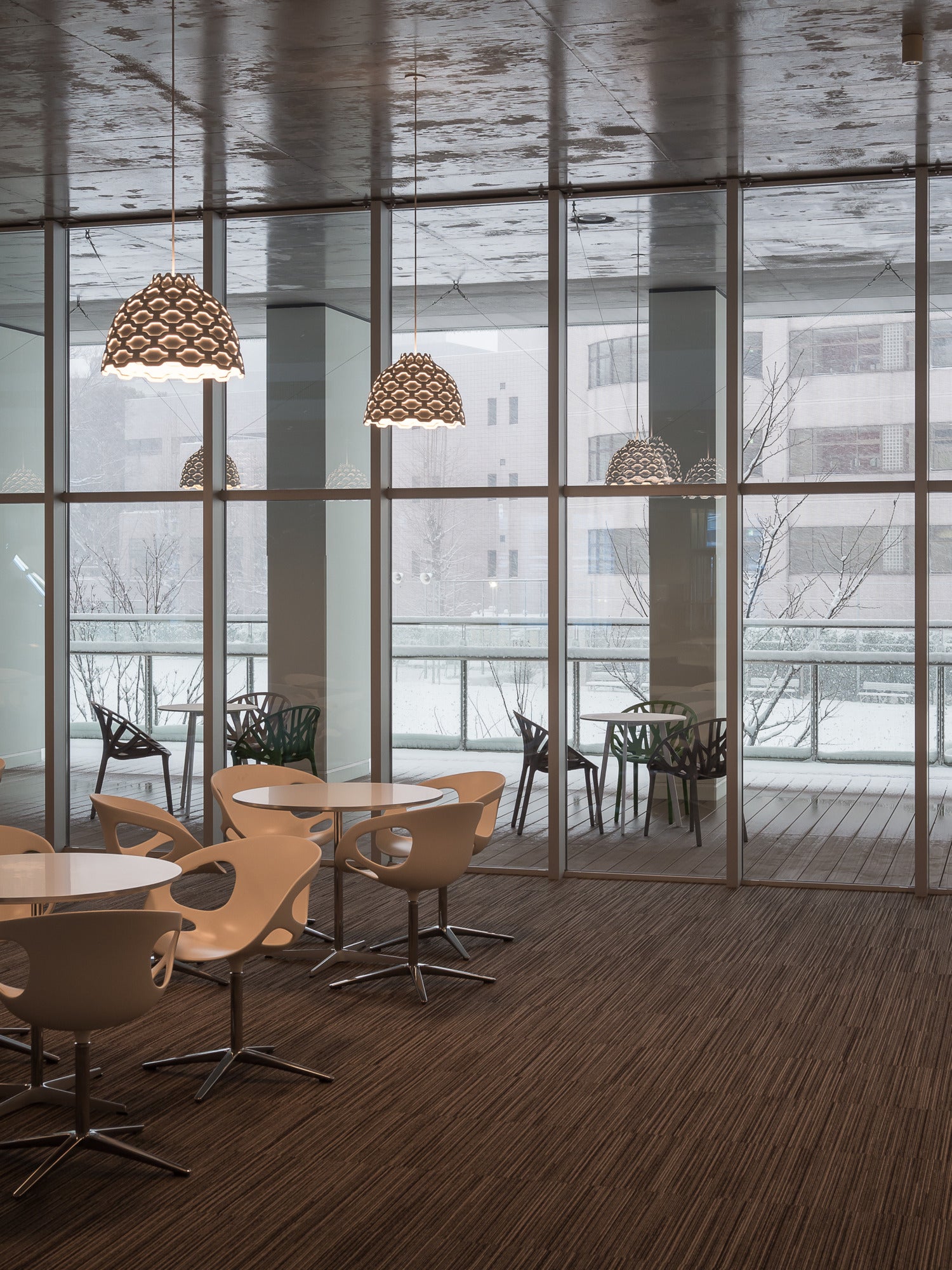 Pendelleuchte LC SHUTTERS weiß