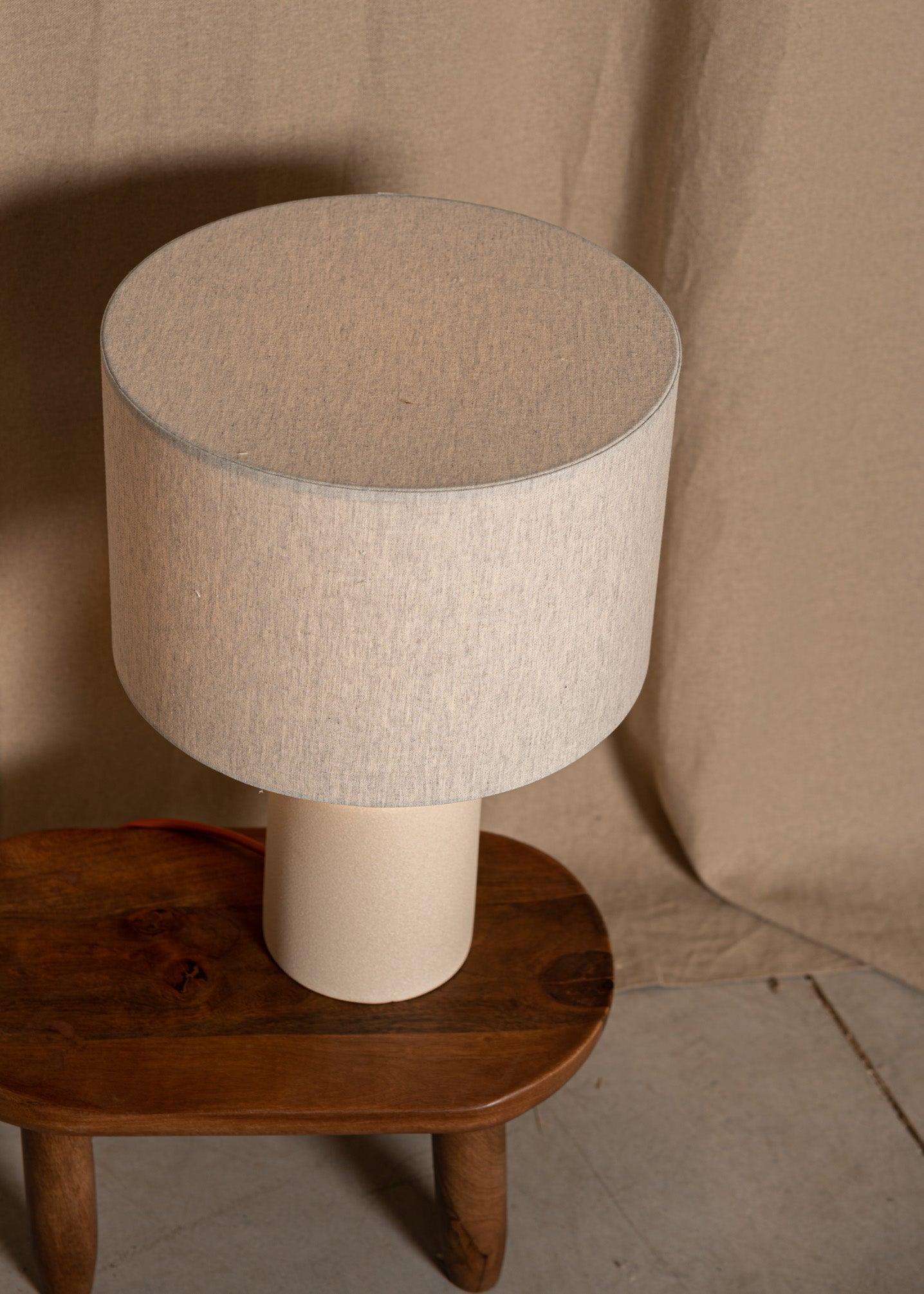 Ceramic Table Lamp JOSEF Ecru