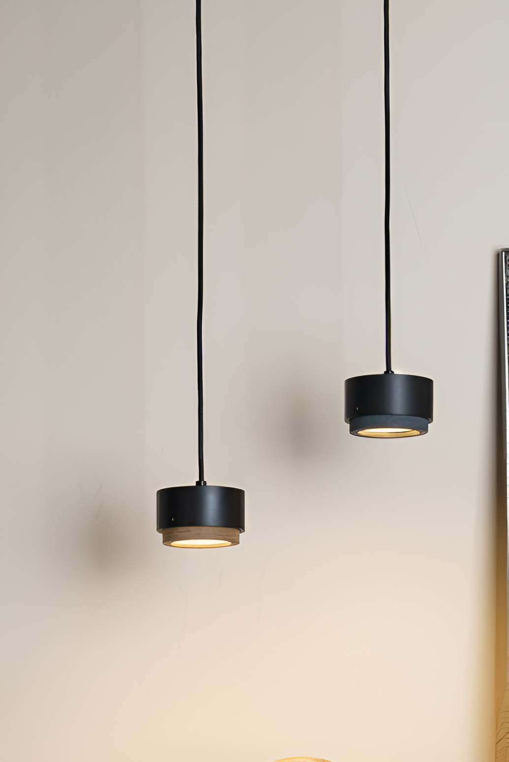 JUBI Hängelampe Aluminium mit Beton