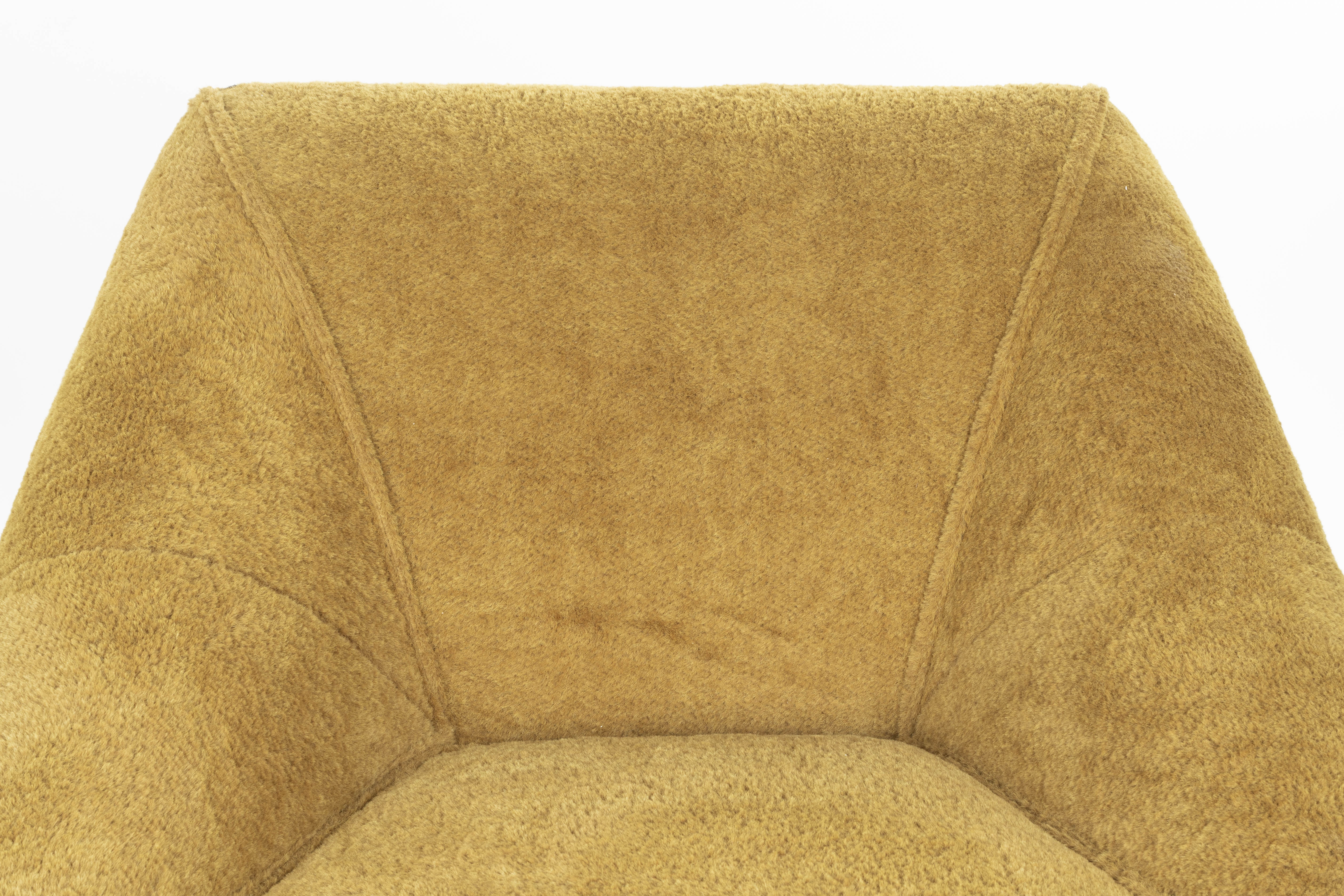 Fotel obrotowy JUMP ochre