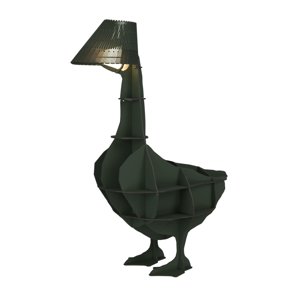 Lampe JUNON dunkelgrün