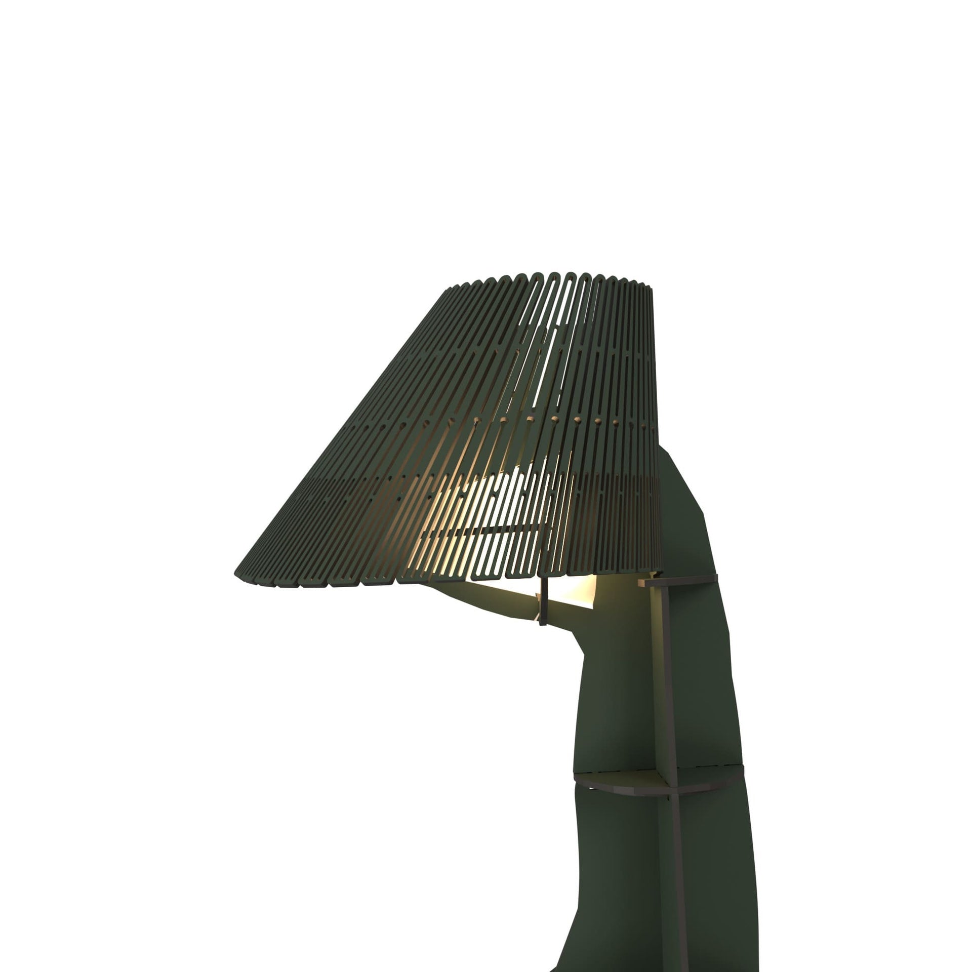 Lampe JUNON dunkelgrün