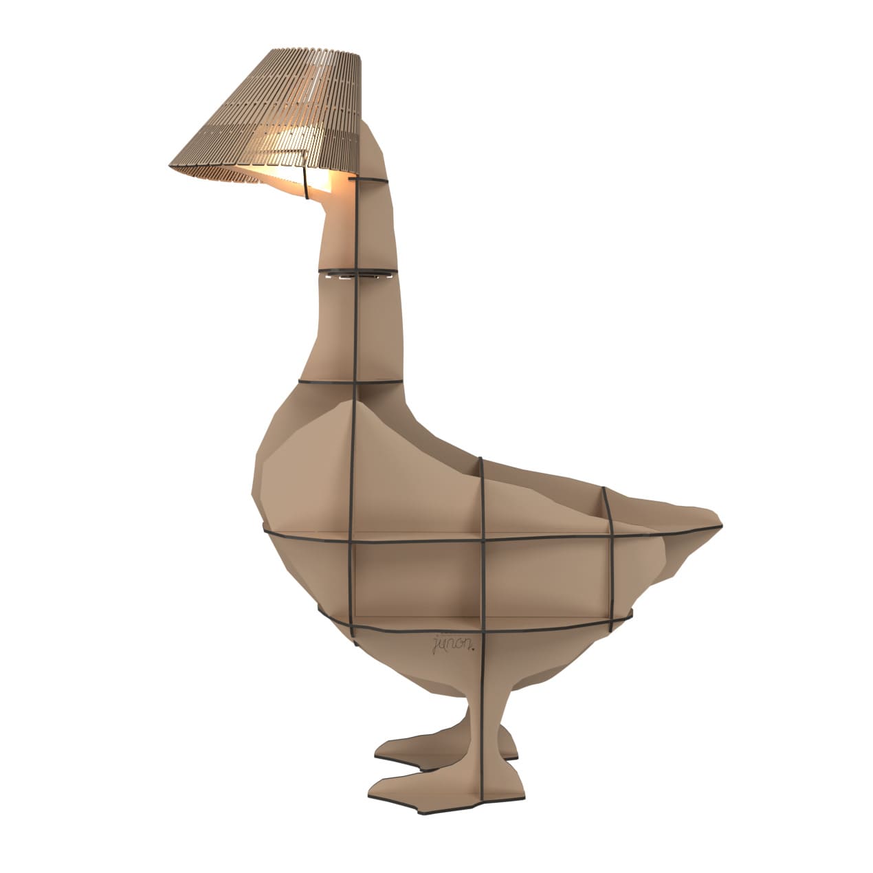 Beige JUNON Lampe