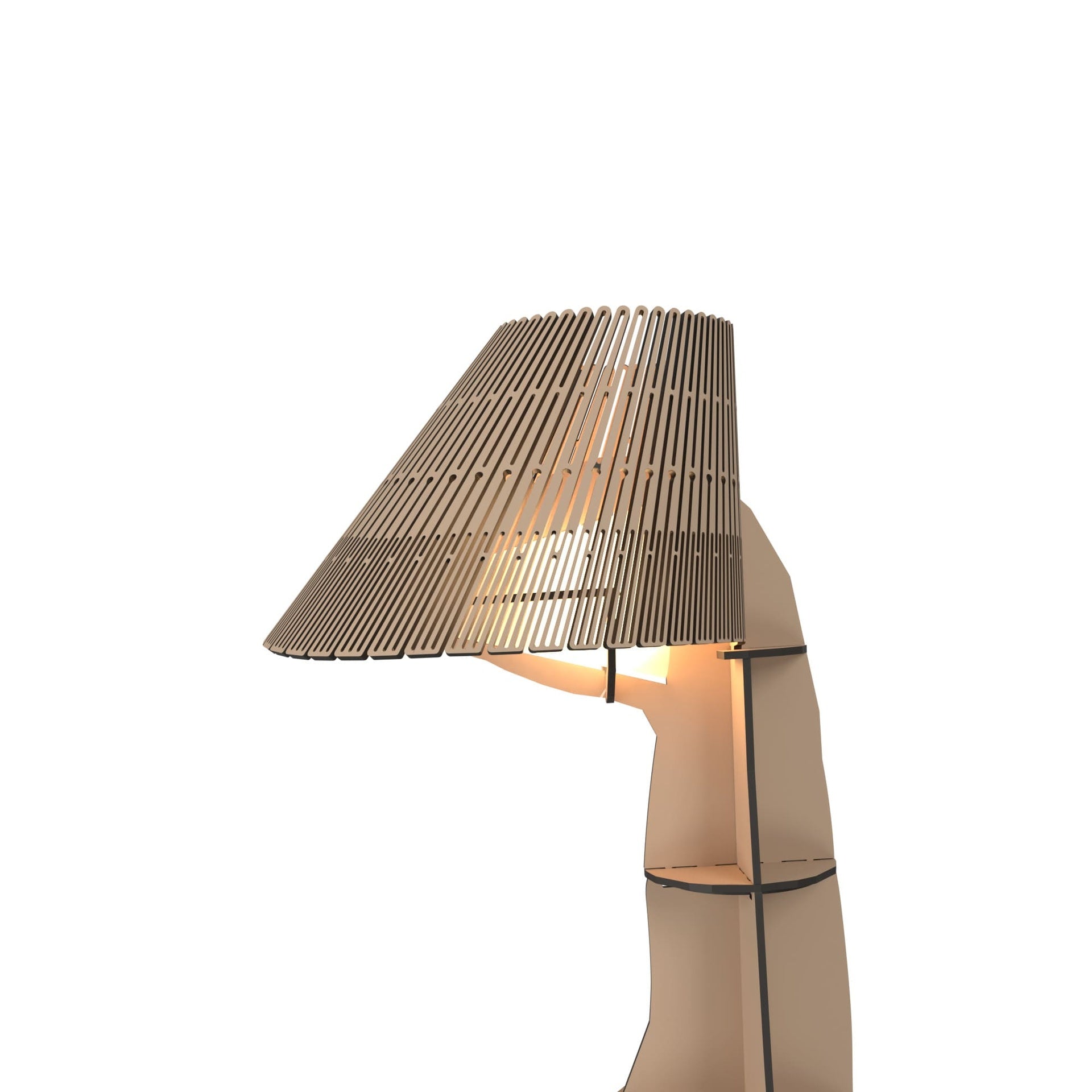 Beige JUNON Lampe