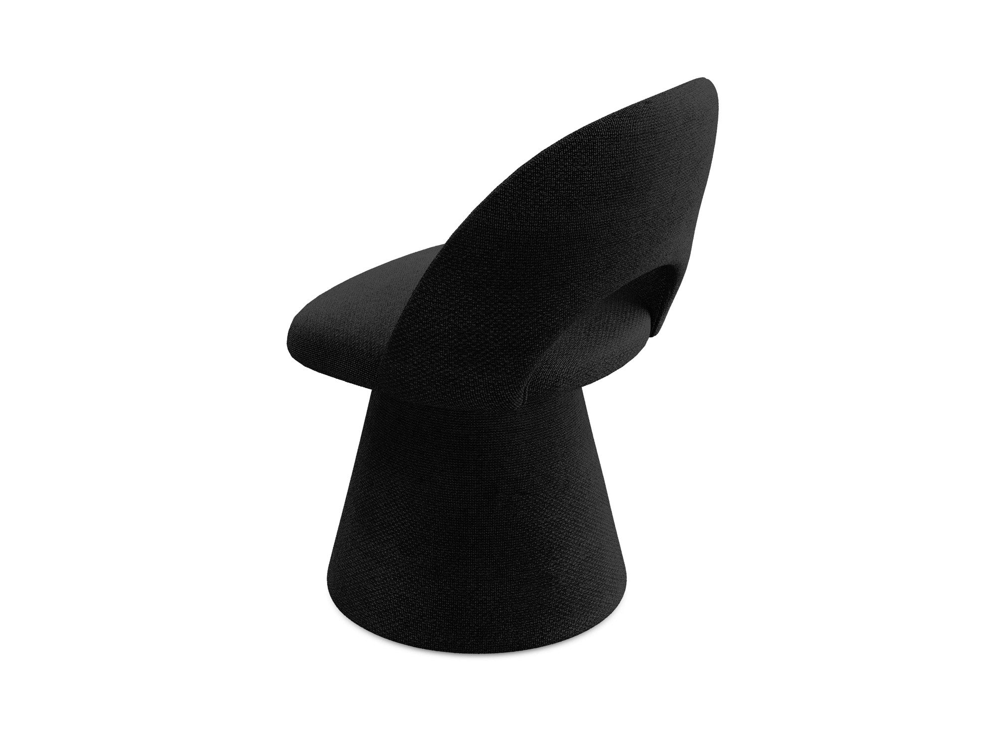 Stuhl KALO schwarzes Boucle