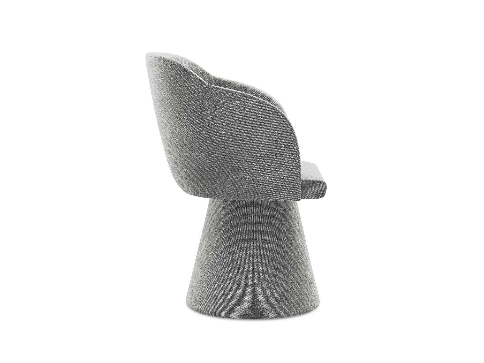 KANOA Chair in Light Gray Boucle
