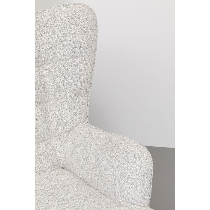 Oscar Rotary Chair Creme Melange