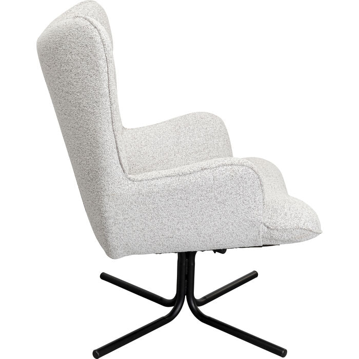 Oscar Rotary Chair Creme Melange