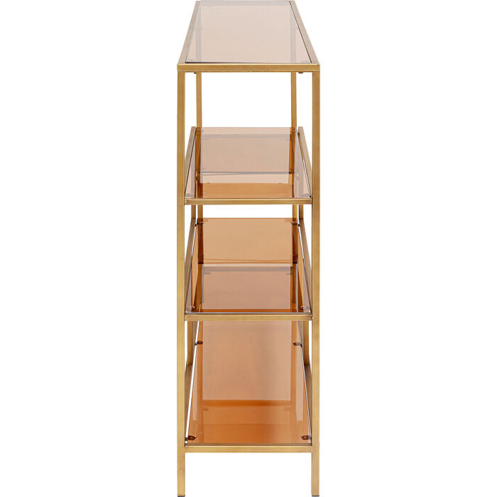 Konsole mit Regalen Loft Golden