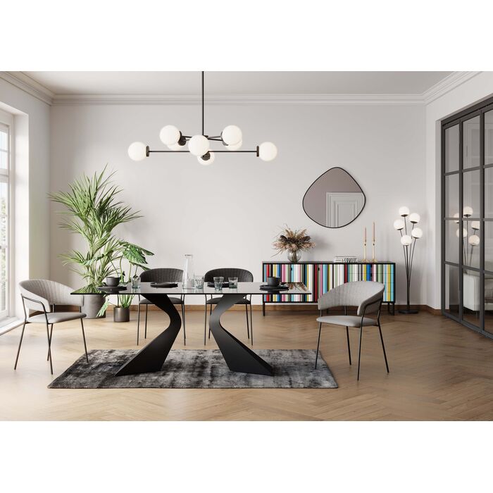 Glass Glory Black Tisch