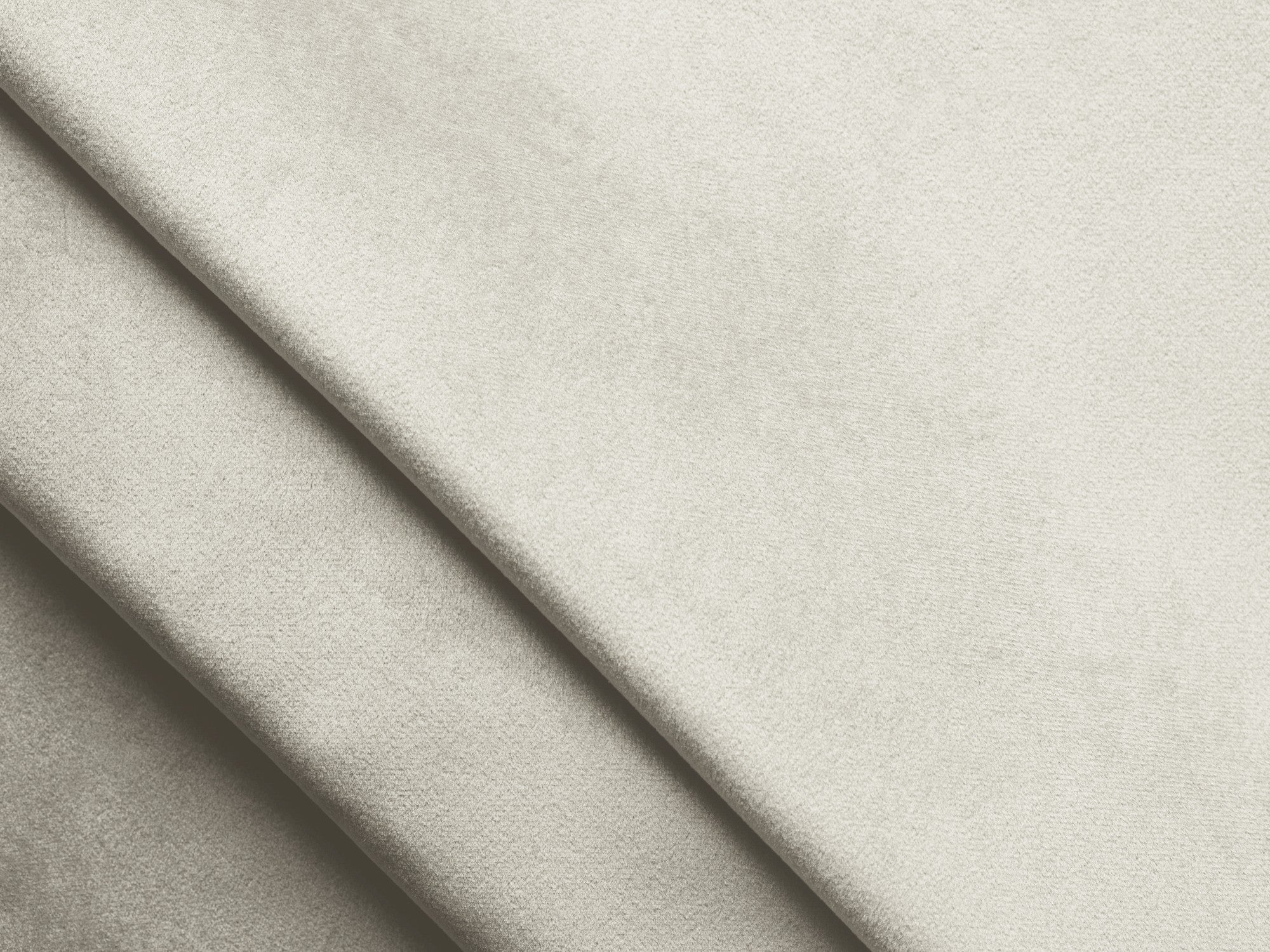 Samt-Ecksofa links mit Schlaffunktion KONA hellbeige