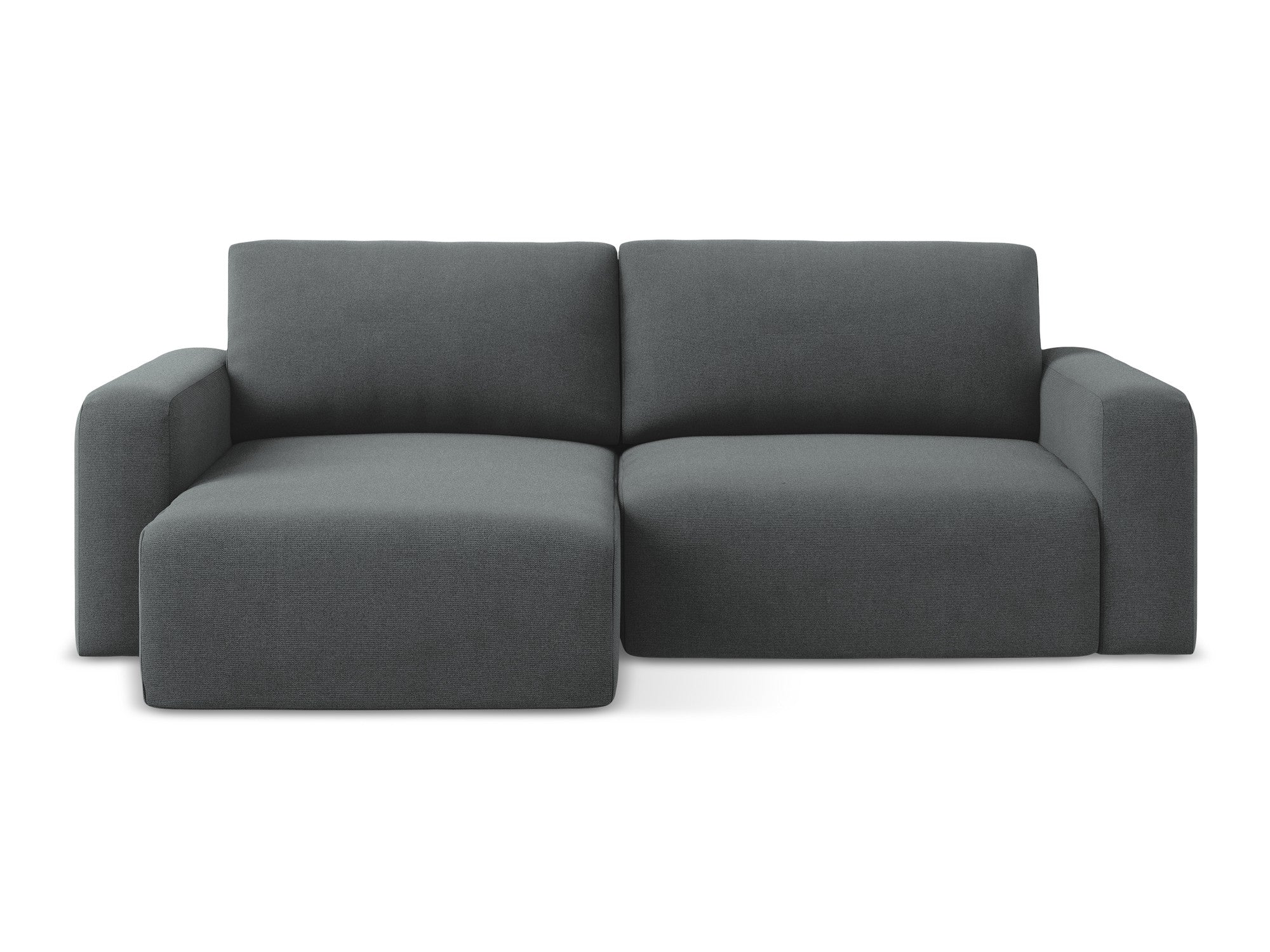 Left-sided corner sofa bed KONA gray