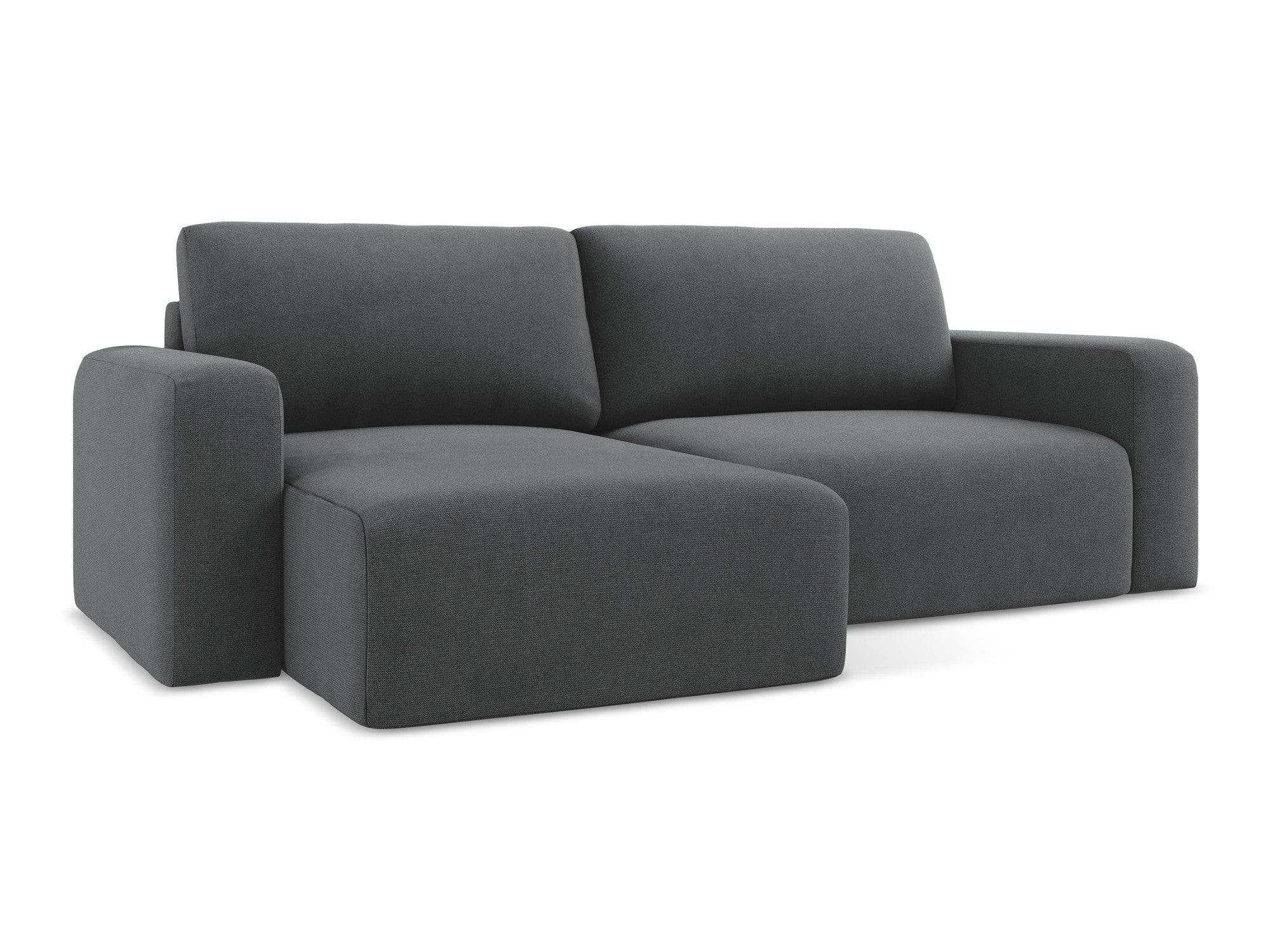 Left-sided corner sofa bed KONA gray