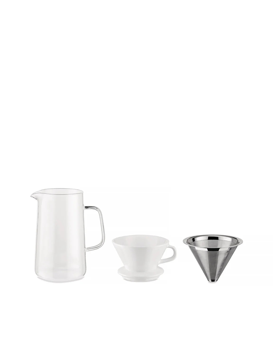 Slow coffee jug of coffee heat -resistant glass