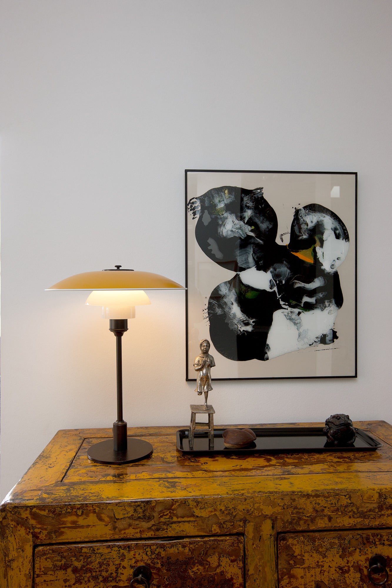 Tischlampe PH 3½-2½ gelb