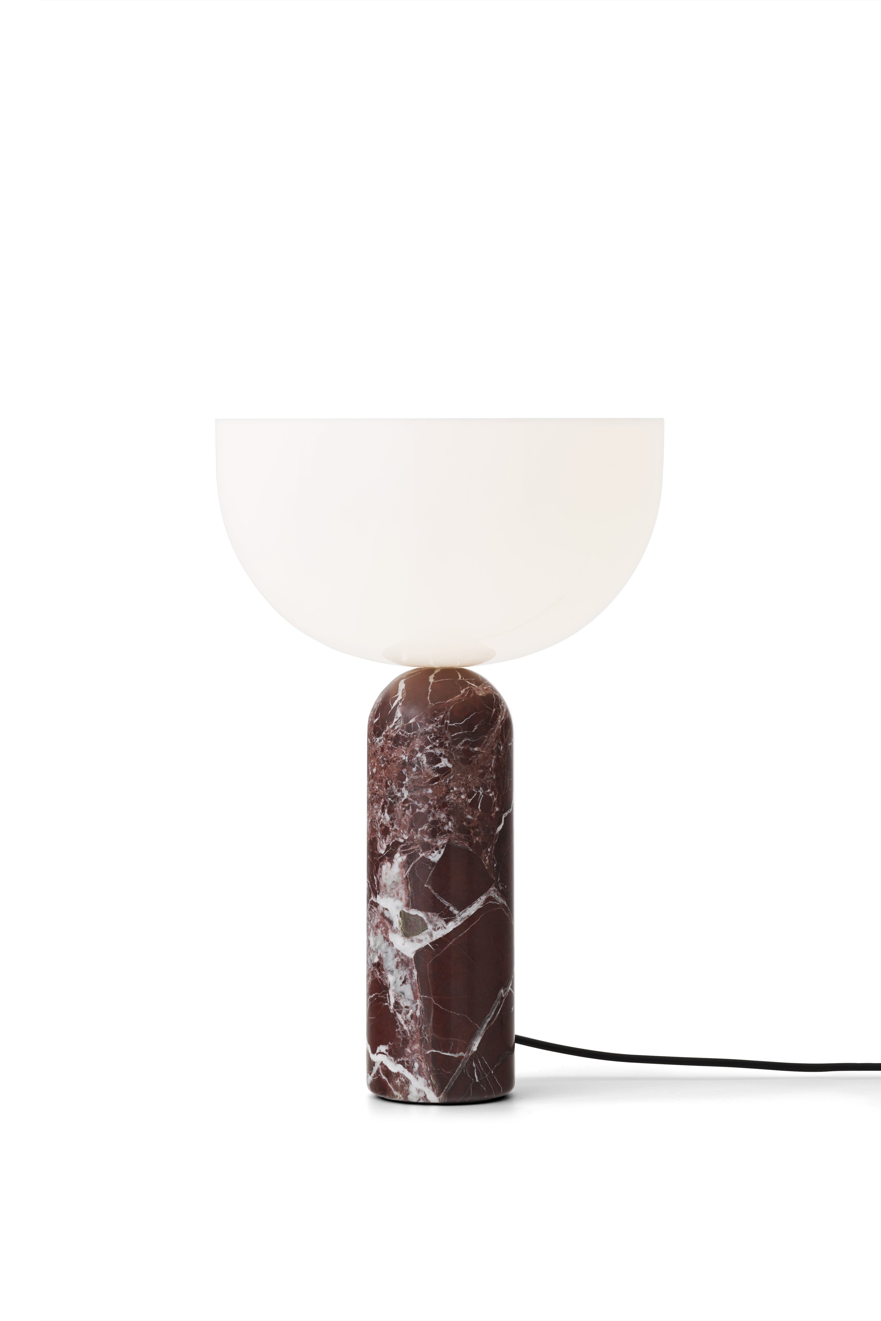 Kizu Tischlampe Burgund Marmor
