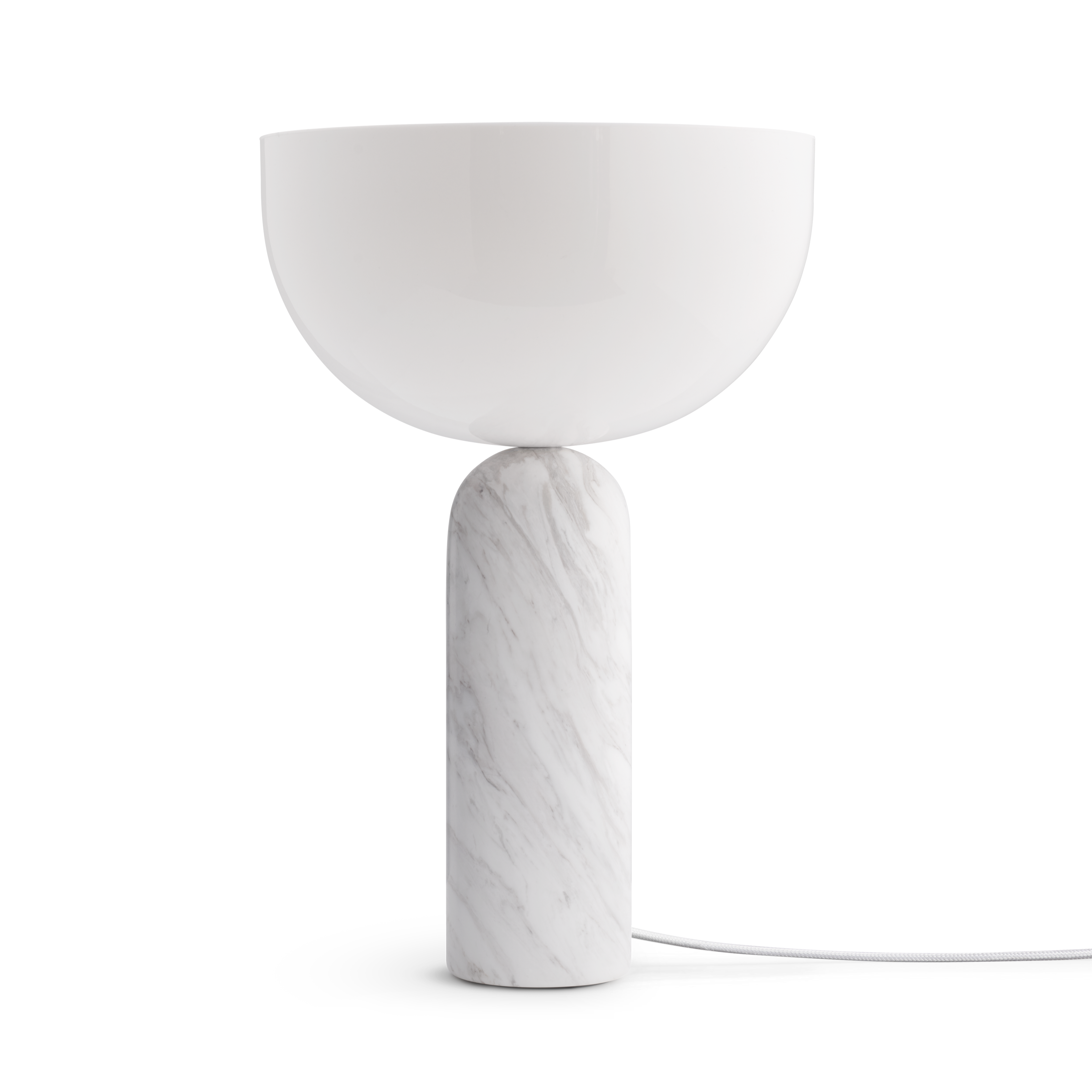 Kizu White Marmor Tischlampe
