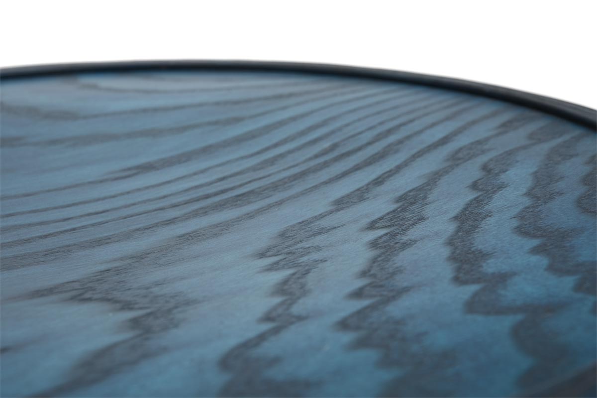 Stuhl A-1889 FUOCO BLU Eschenholz