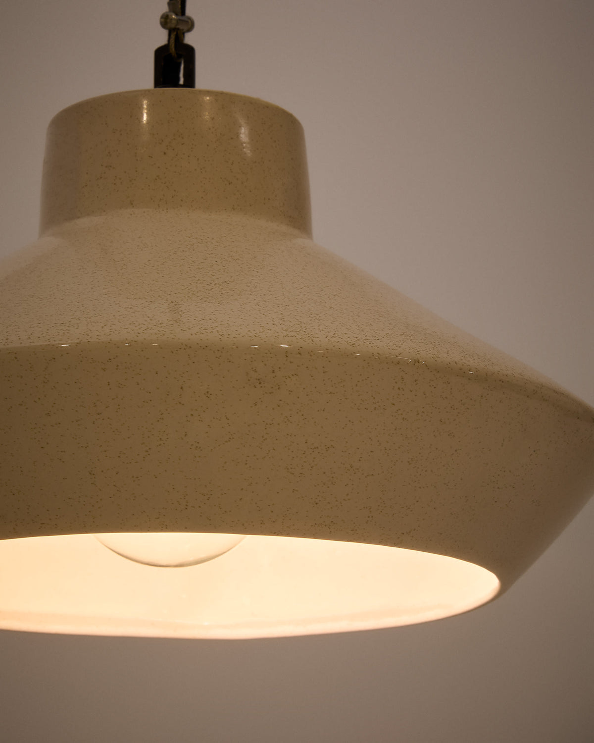 Lampa wisząca PORTOL beżowy ceramika – ujęcie 6