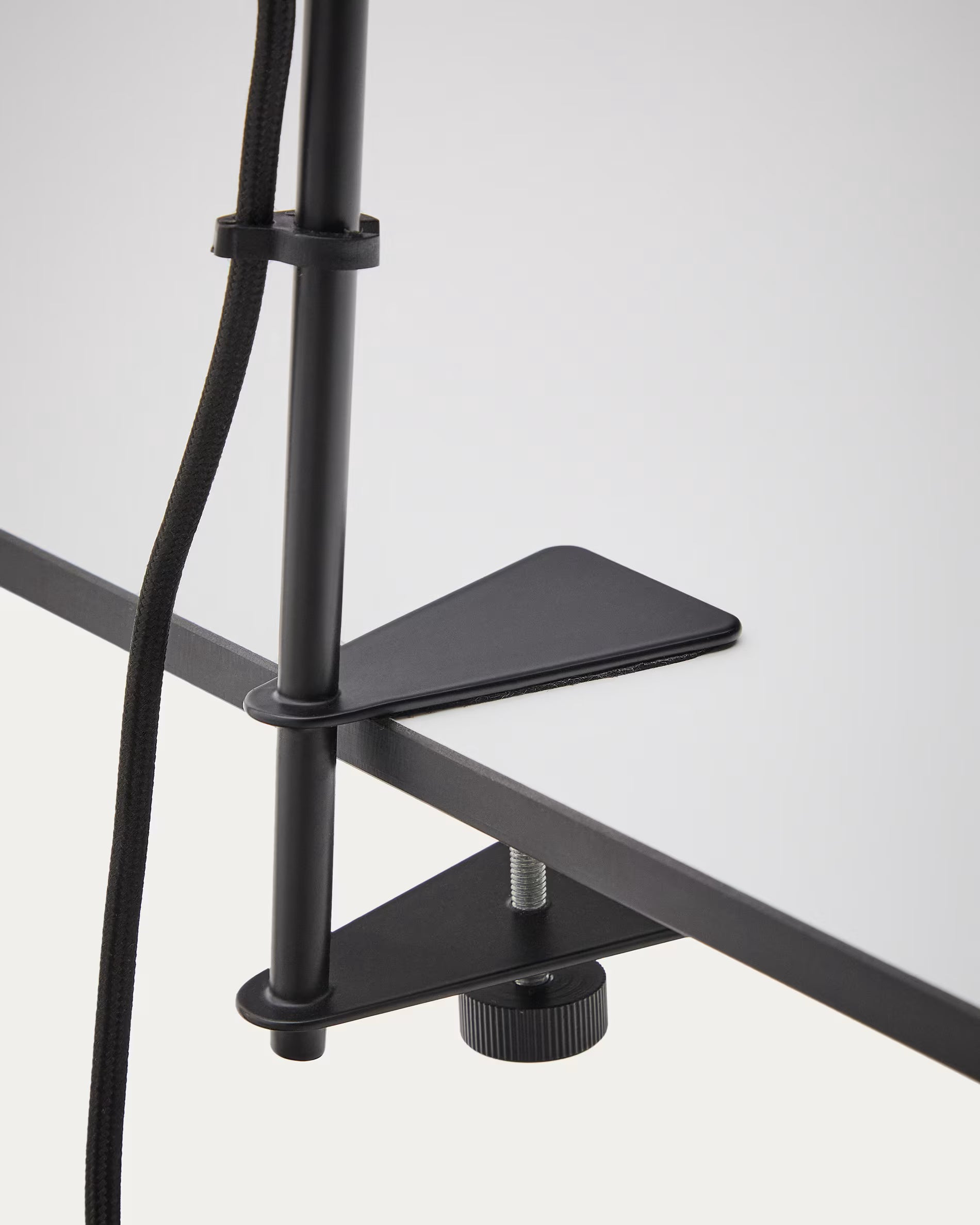 Schreibtischlampe mit Klemme JULA schwarz