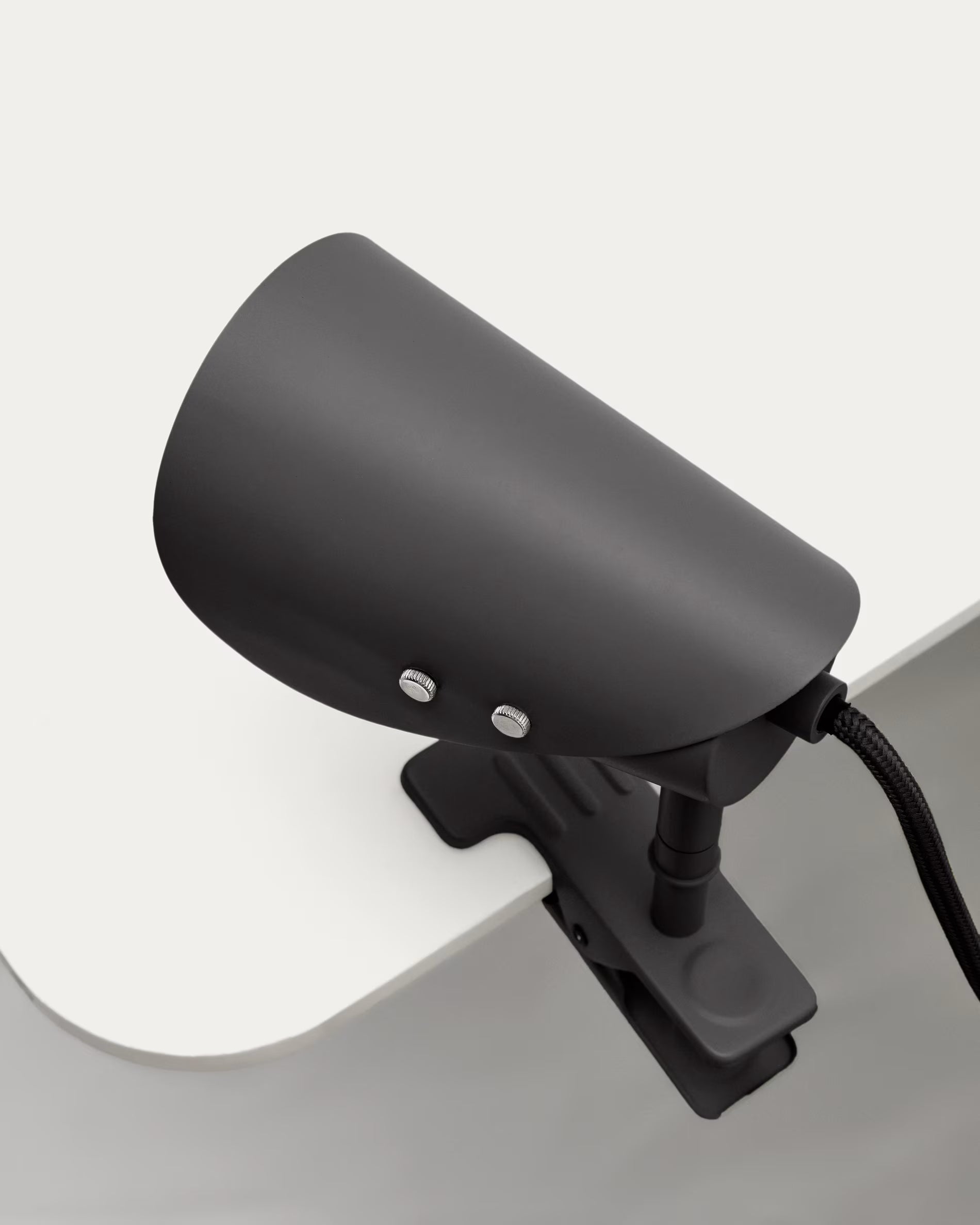 Schreibtischlampe mit Klemme JULA schwarz