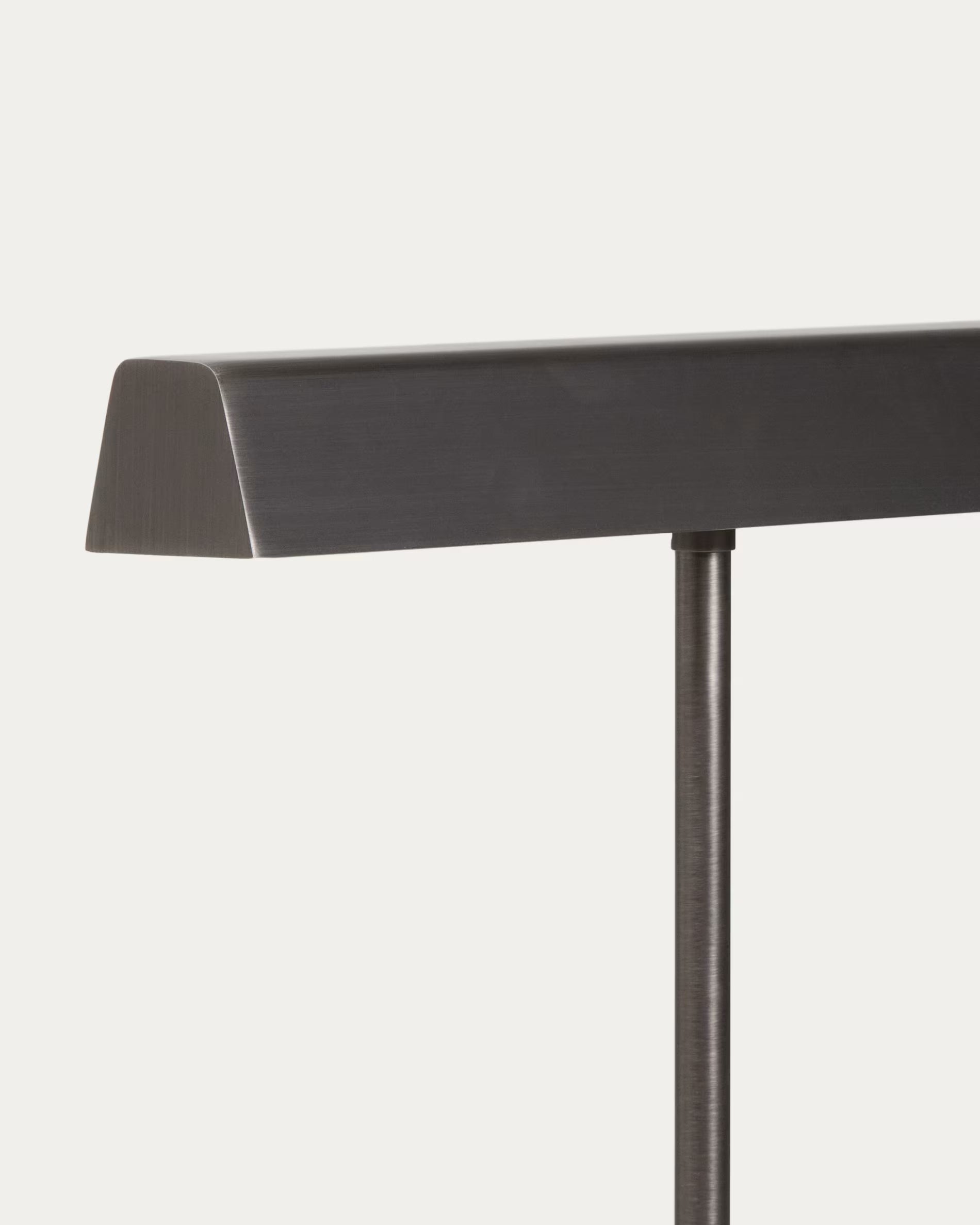 Lampa podłogowa LYNOR czarny z czarną marmurową podstawą