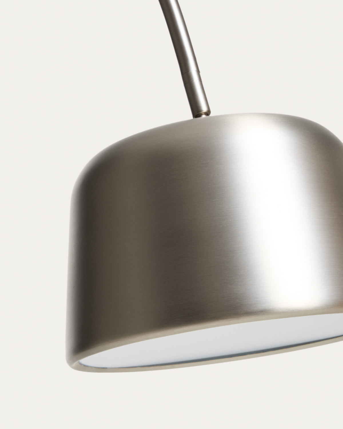 Lampa podłogowa ARNOLIA szczotkowana stal i czarny marmur – ujęcie 4