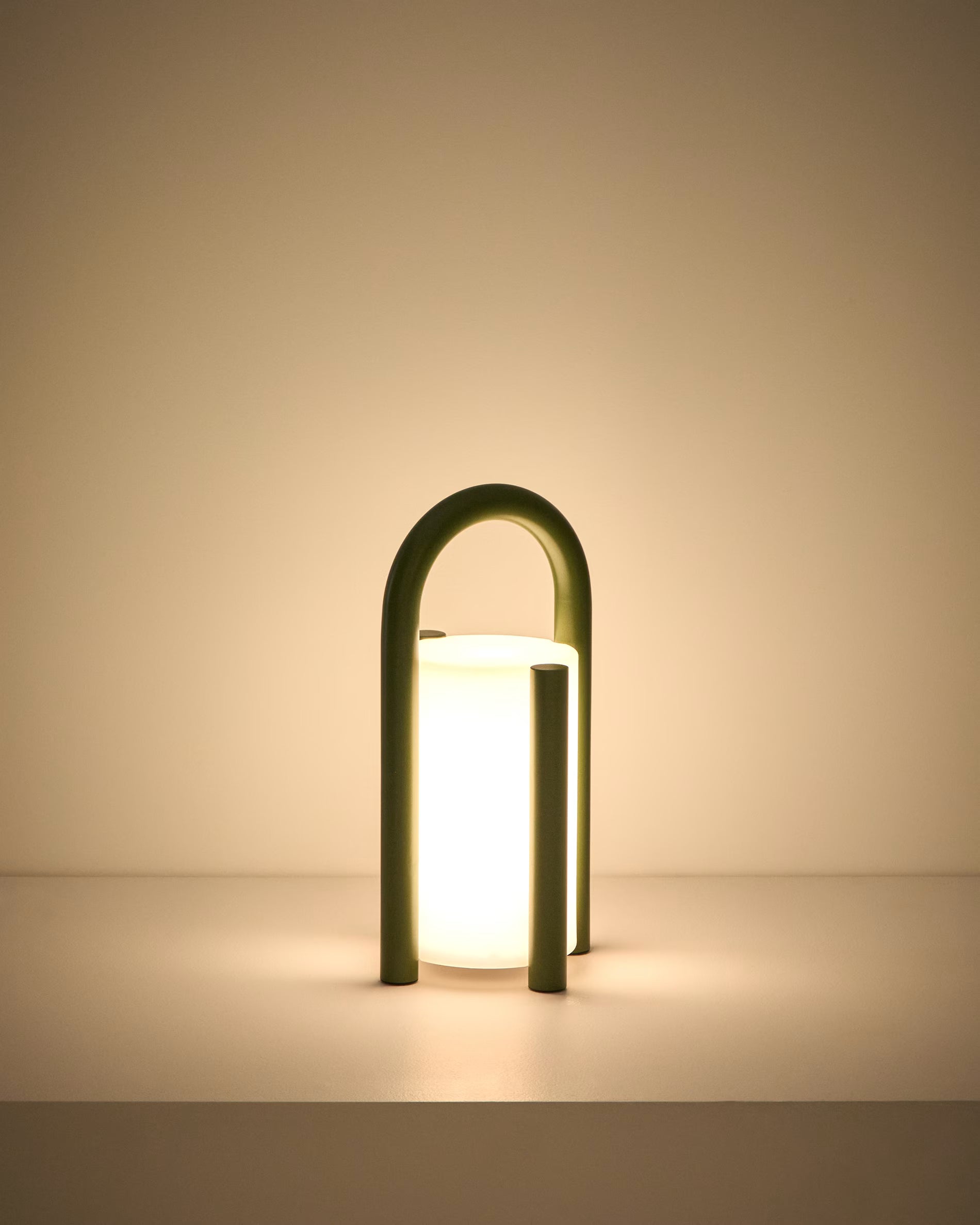 Portable Garden Lamp LEROS Green